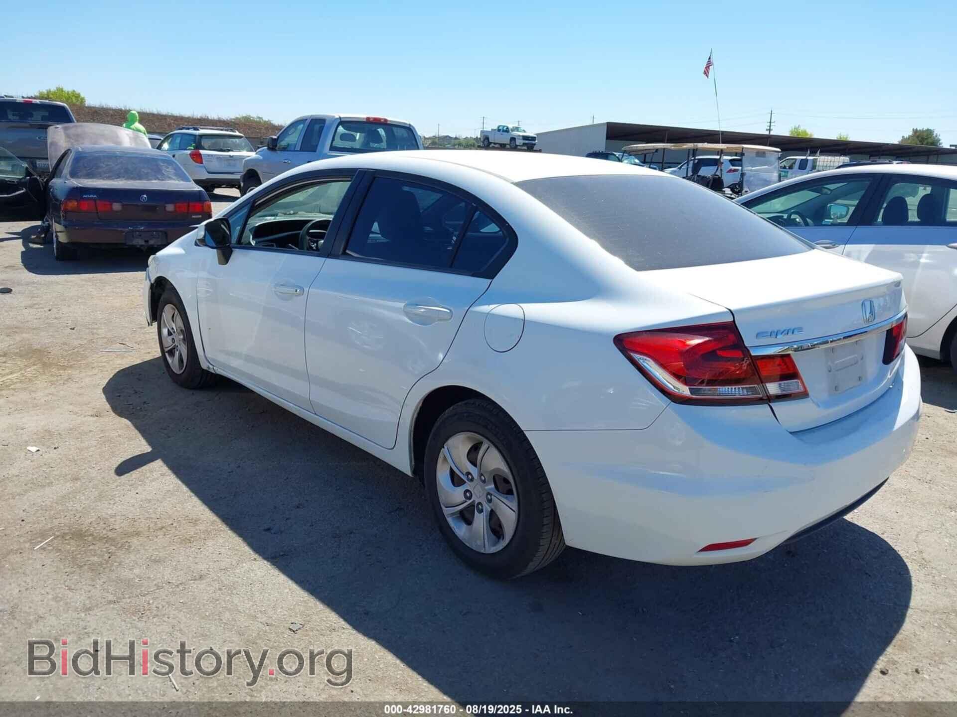 2013 HONDA CIVIC - VIN: 19XFB2F51DE257619 - Фото 3