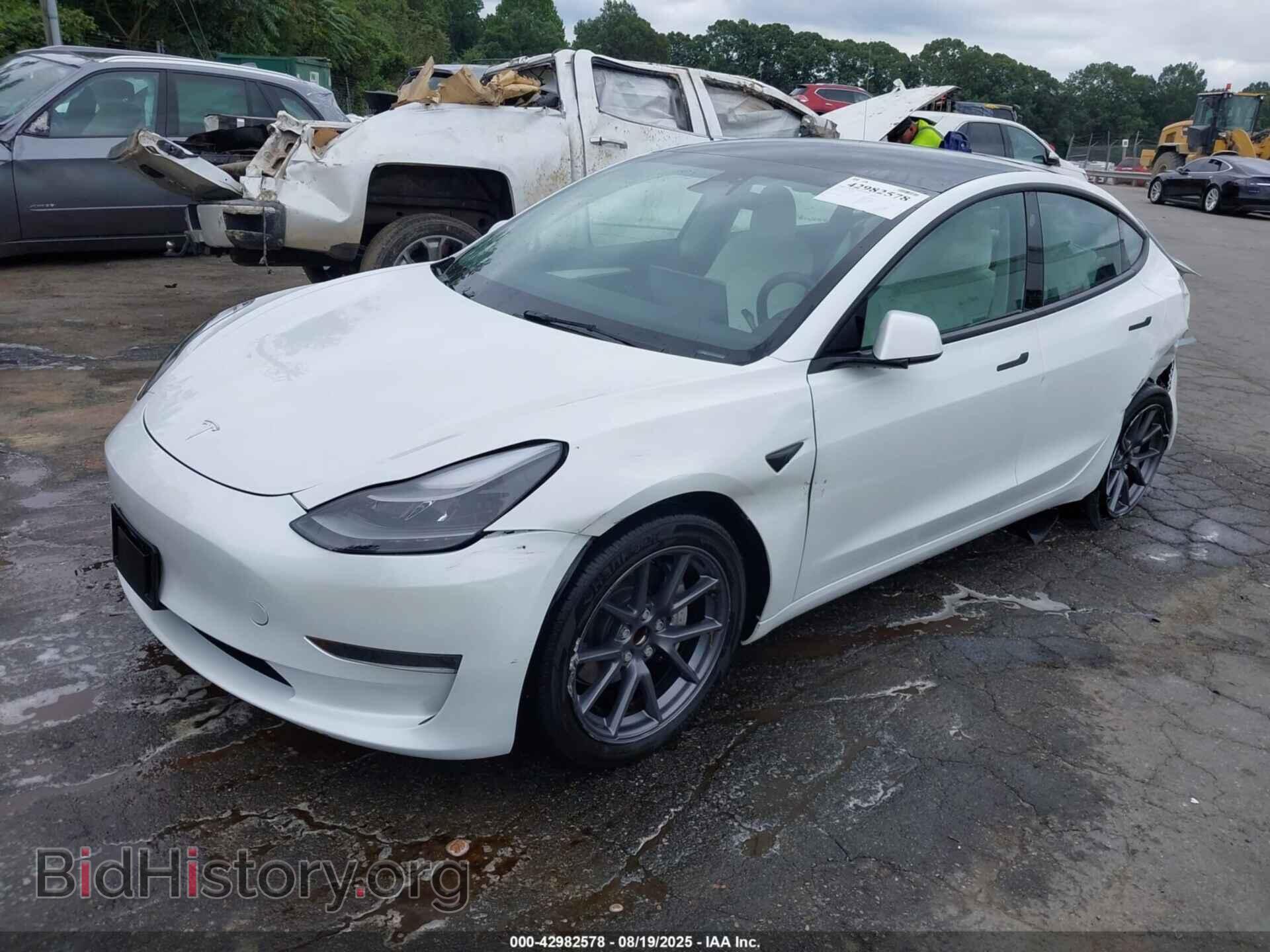 2023 TESLA MODEL 3 - VIN: 5YJ3E1EA4PF383684 - Фото 2
