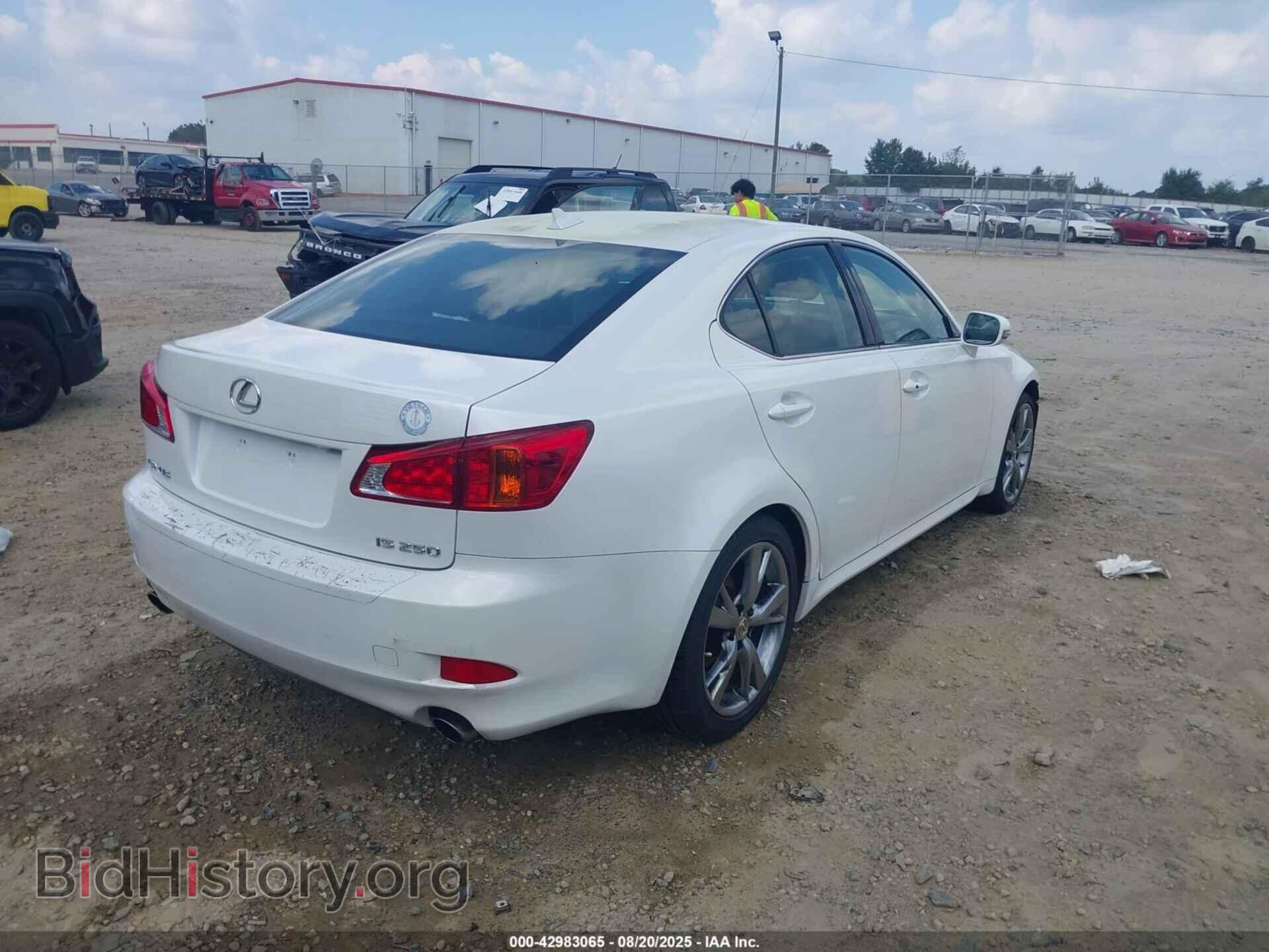 2010 LEXUS IS 250 - VIN: JTHBF5C2XA2096404 - Фото 4