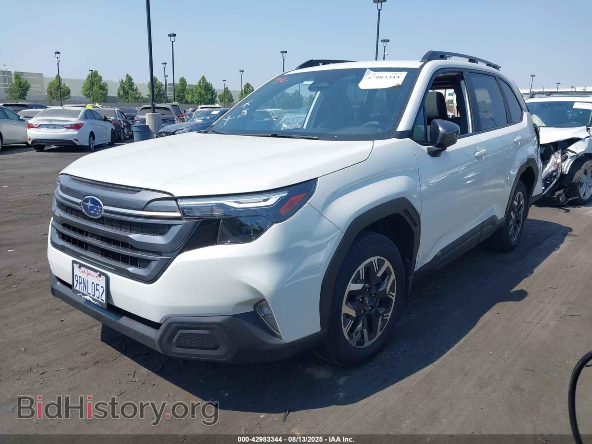 2025 SUBARU FORESTER - VIN: JF2SLDBC1SH493899 - Фото 2