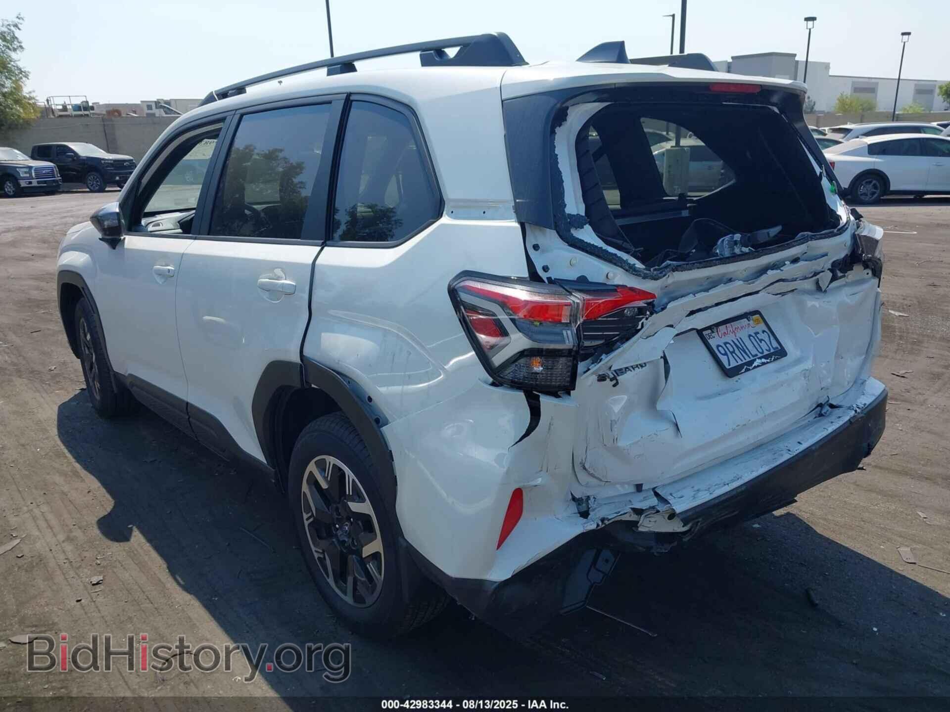 2025 SUBARU FORESTER - VIN: JF2SLDBC1SH493899 - Фото 3