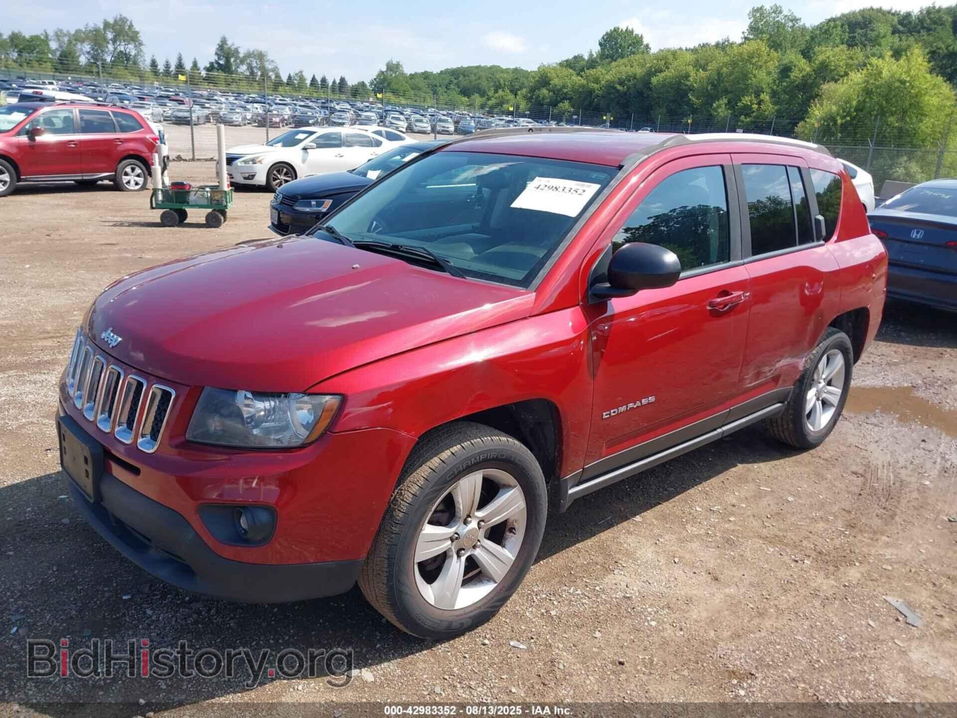 2016 JEEP COMPASS - VIN: 1C4NJDBB1GD557527 - Фото 2