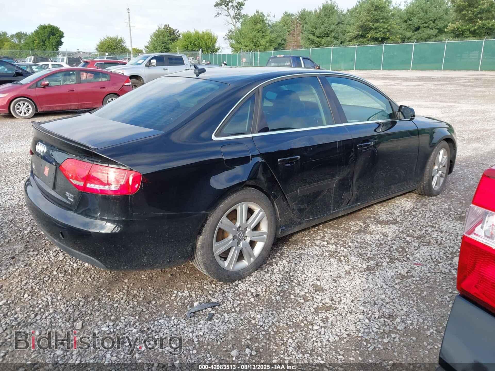2010 AUDI A4 - VIN: WAUHFAFL8AN011936 - Фото 4