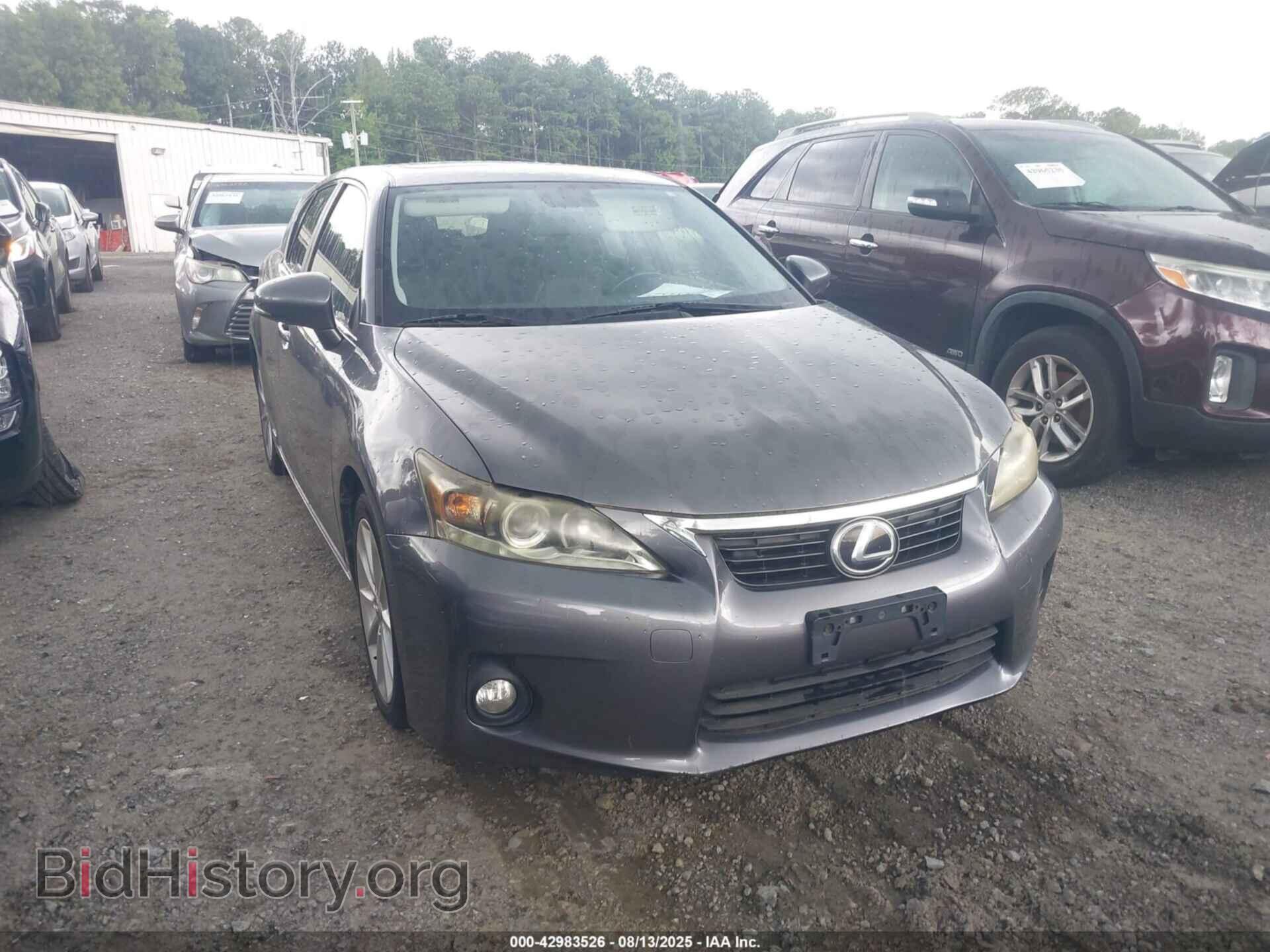 Фотография JTHKD5BH4D2163840 - LEXUS CT 200H 2013