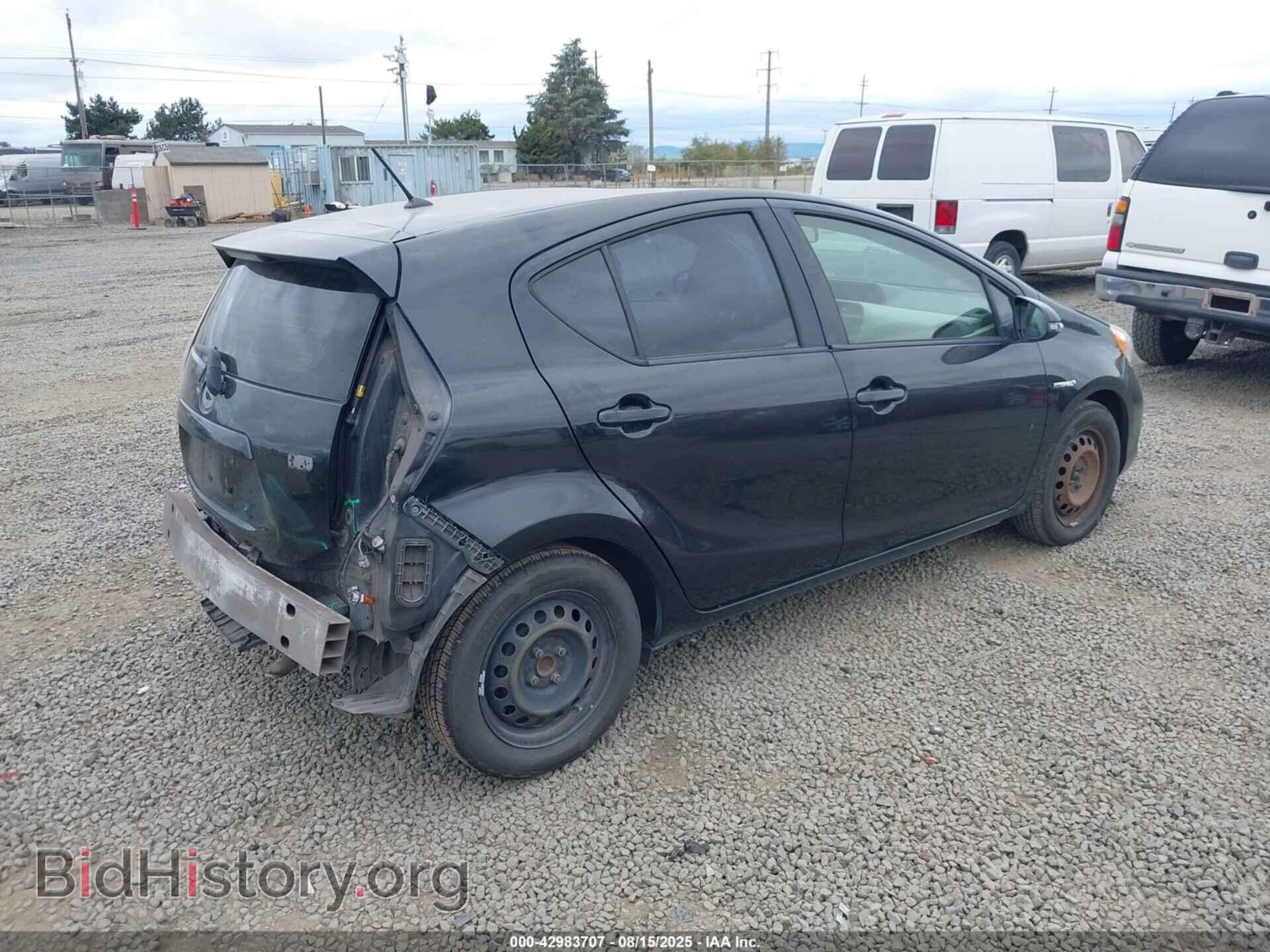 2012 TOYOTA PRIUS C - VIN: JTDKDTB36C1018183 - Фото 4