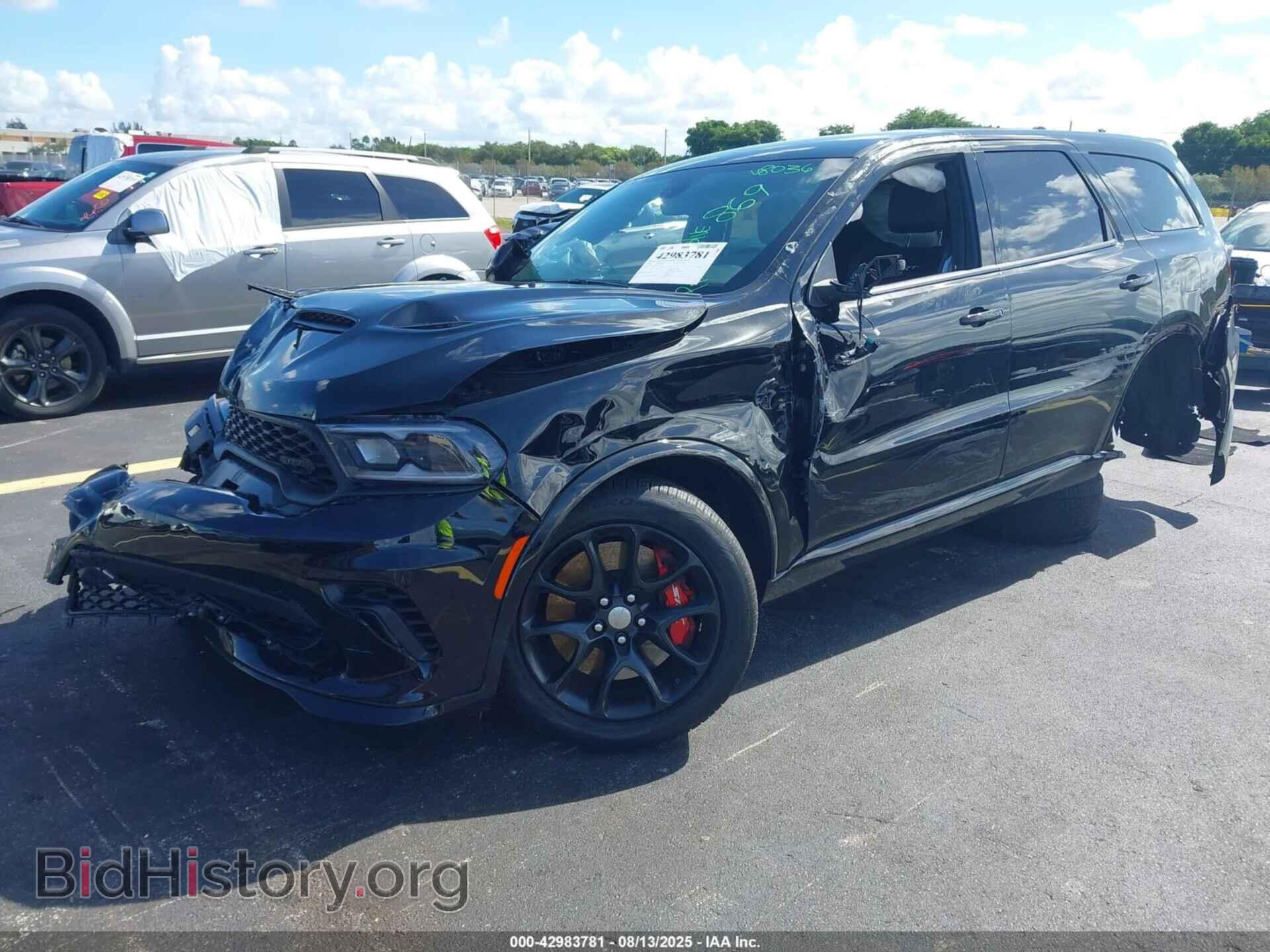 2025 DODGE DURANGO - VIN: 1C4SDJH98SC528036 - Фото 2