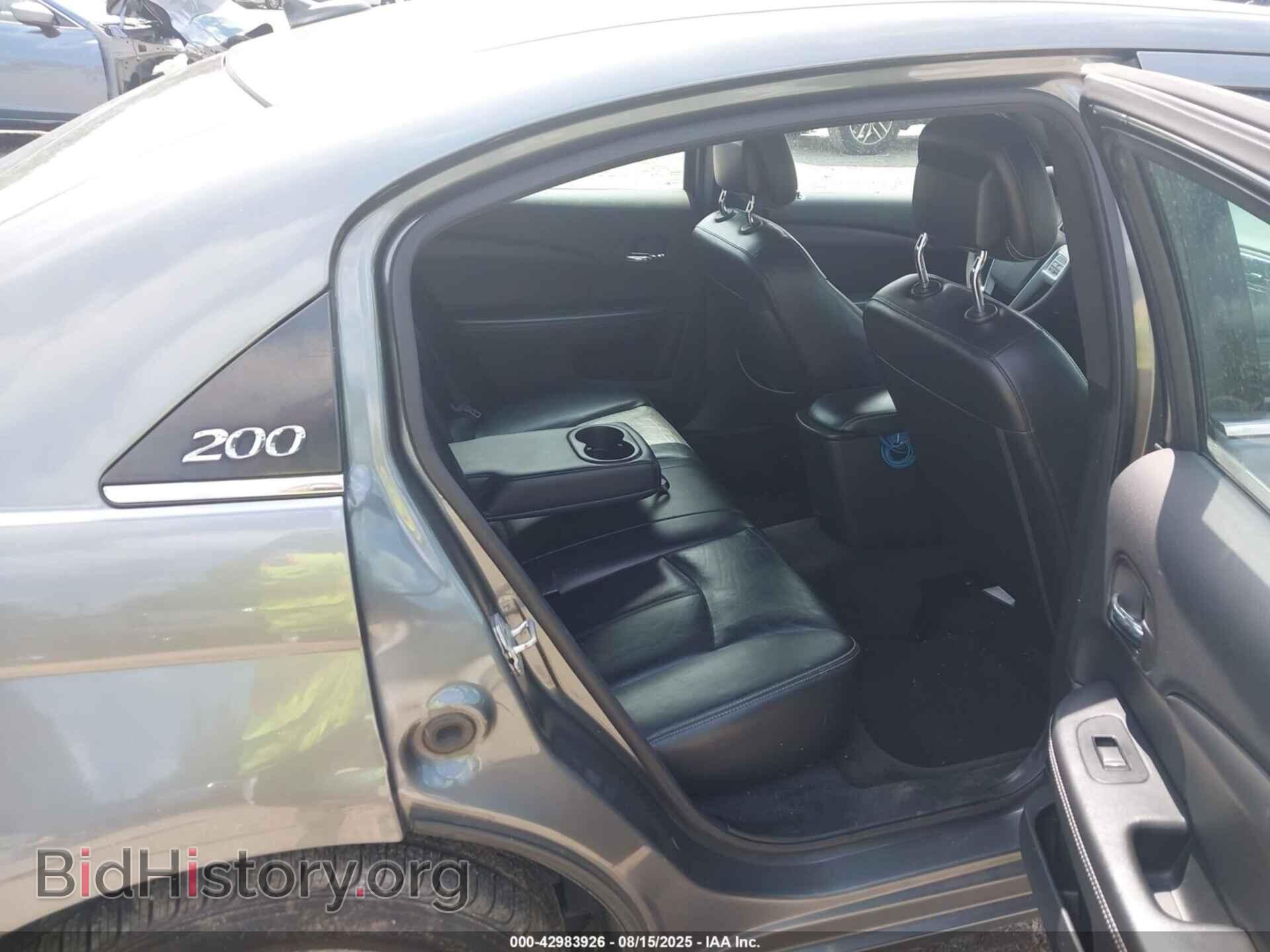 2013 CHRYSLER 200 - VIN: 1C3CCBCG5DN508227 - Фото 8