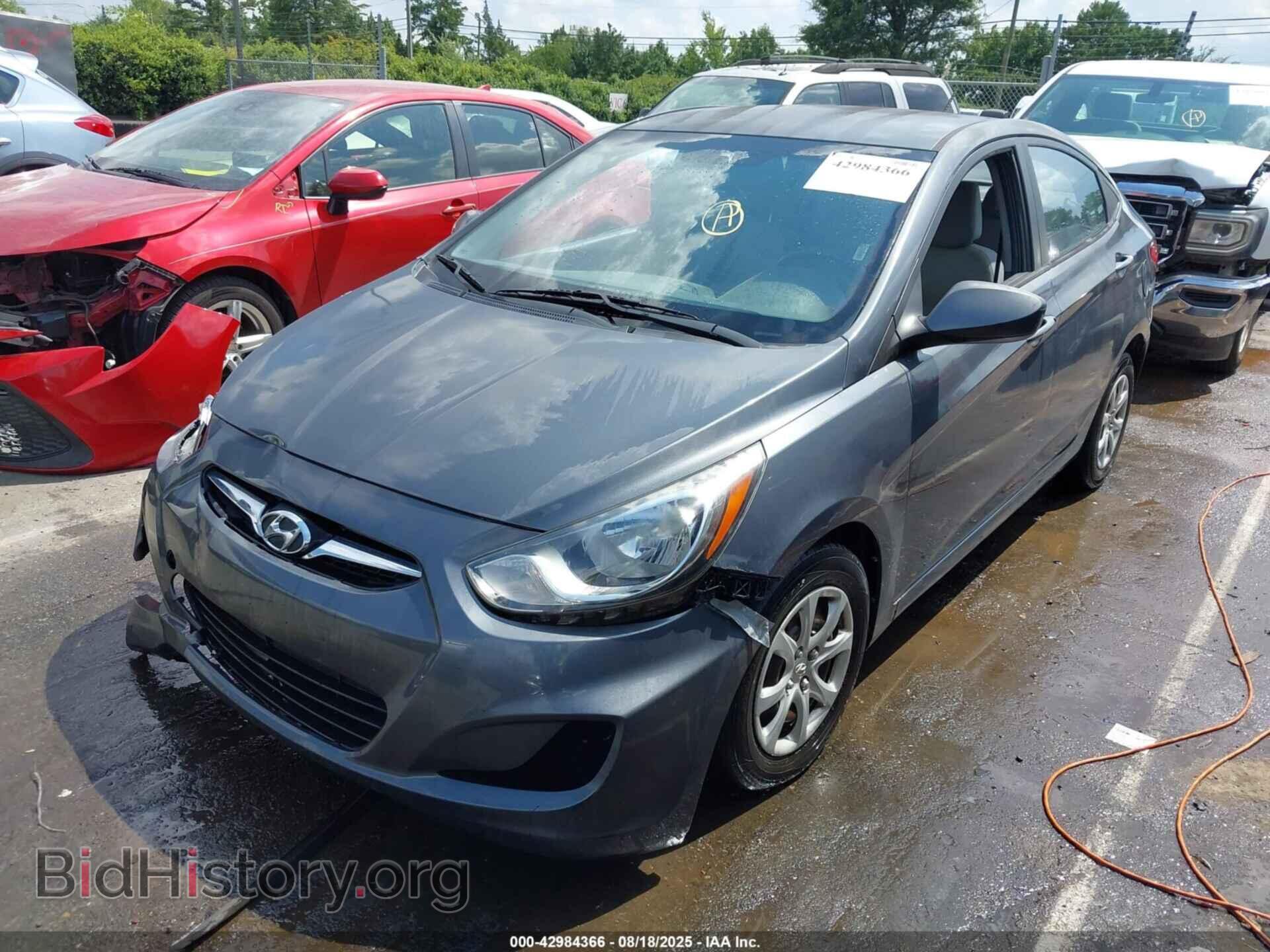 2012 HYUNDAI ACCENT - VIN: KMHCT4AEXCU176987 - Фото 2