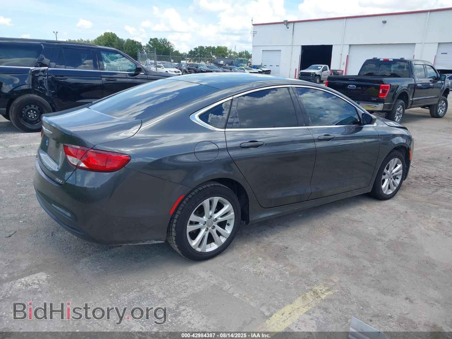 2016 CHRYSLER 200 - VIN: 1C3CCCFB5GN186232 - Фото 4