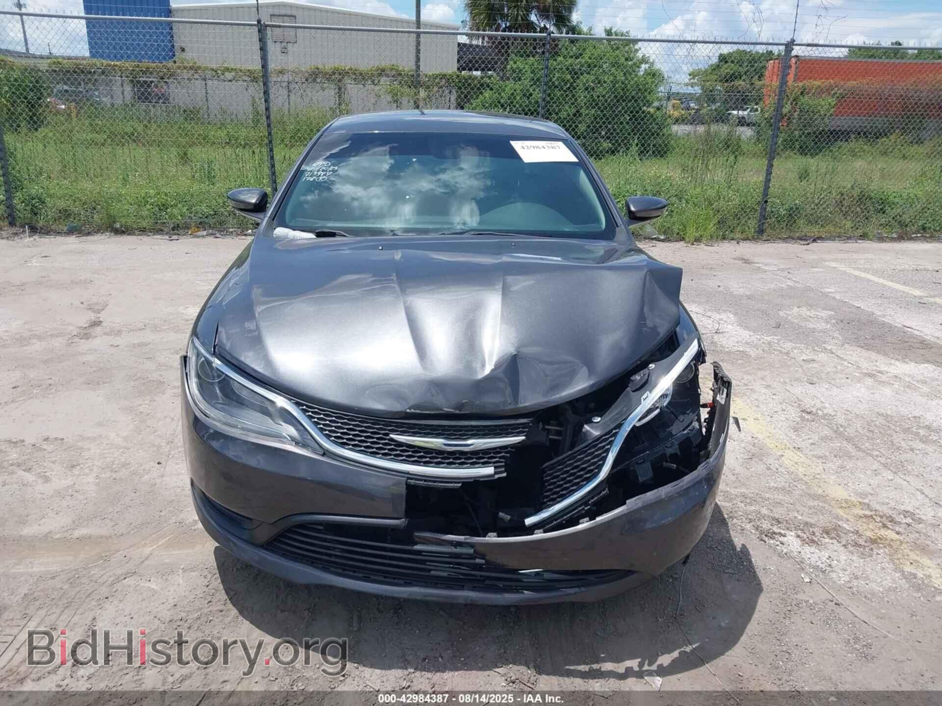 2016 CHRYSLER 200 - VIN: 1C3CCCFB5GN186232 - Фото 6
