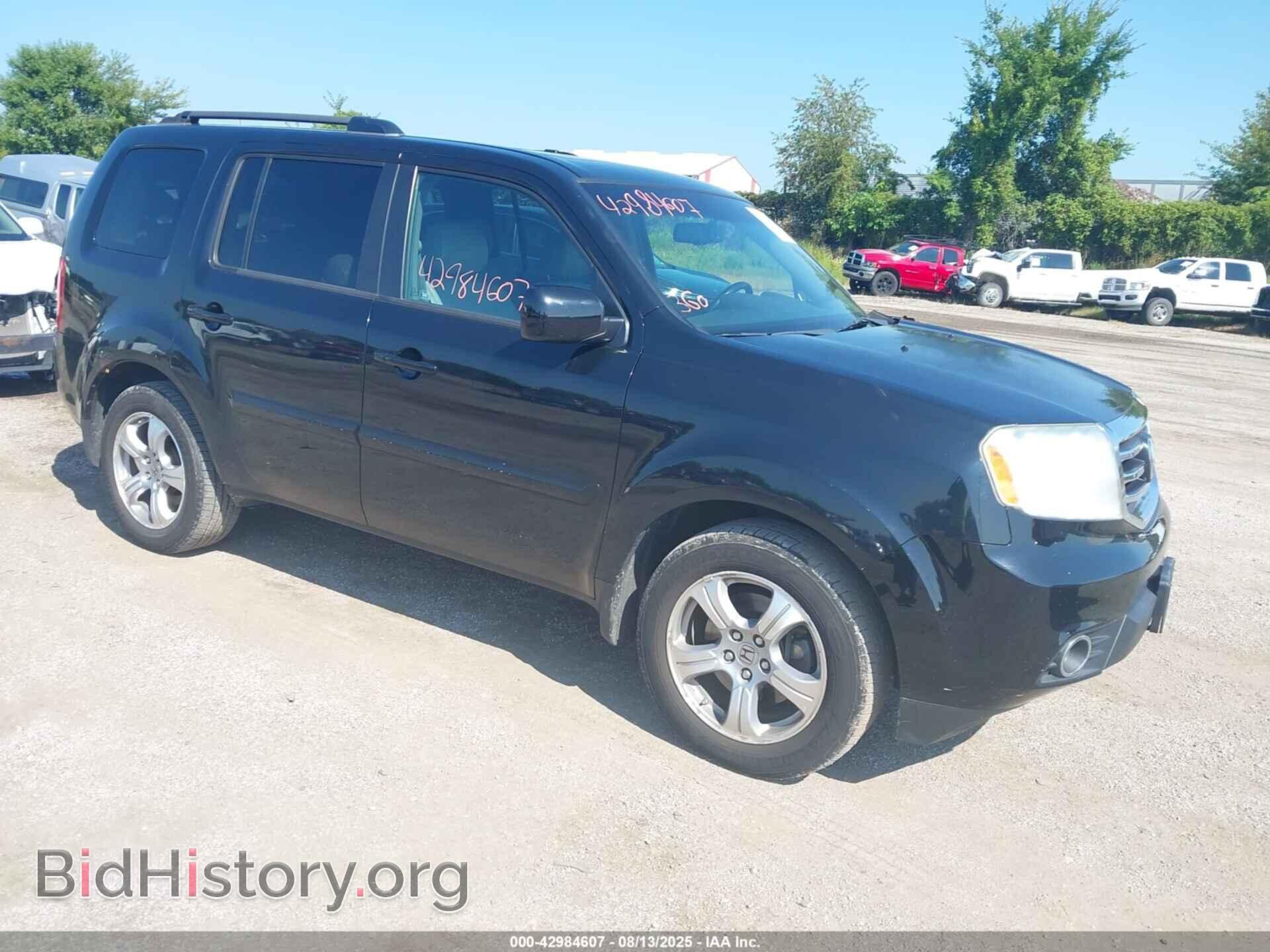 Фотография 5FNYF4H66CB007350 - HONDA PILOT 2012