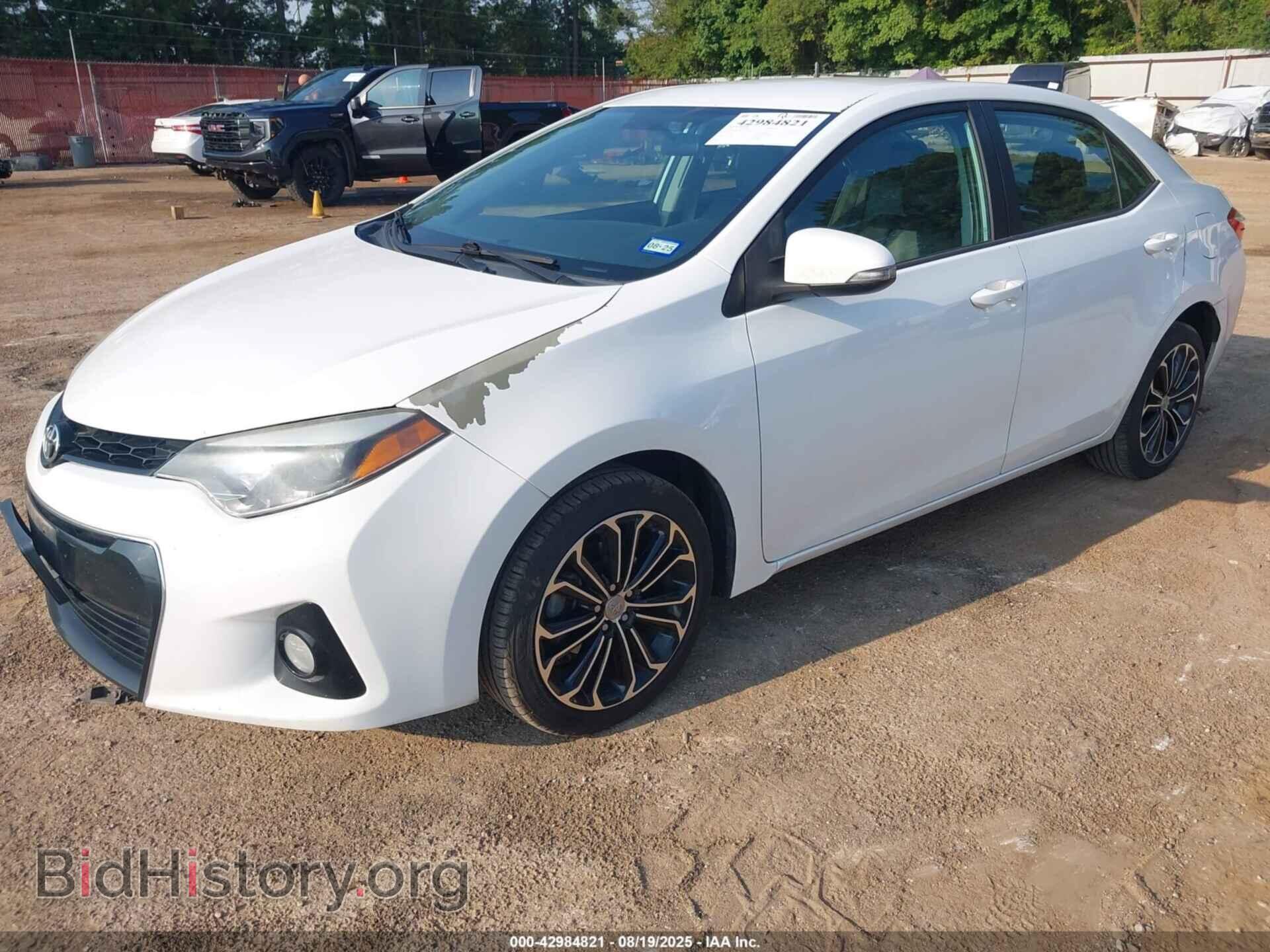 2016 TOYOTA COROLLA - VIN: 5YFBURHEXGP562649 - Фото 2