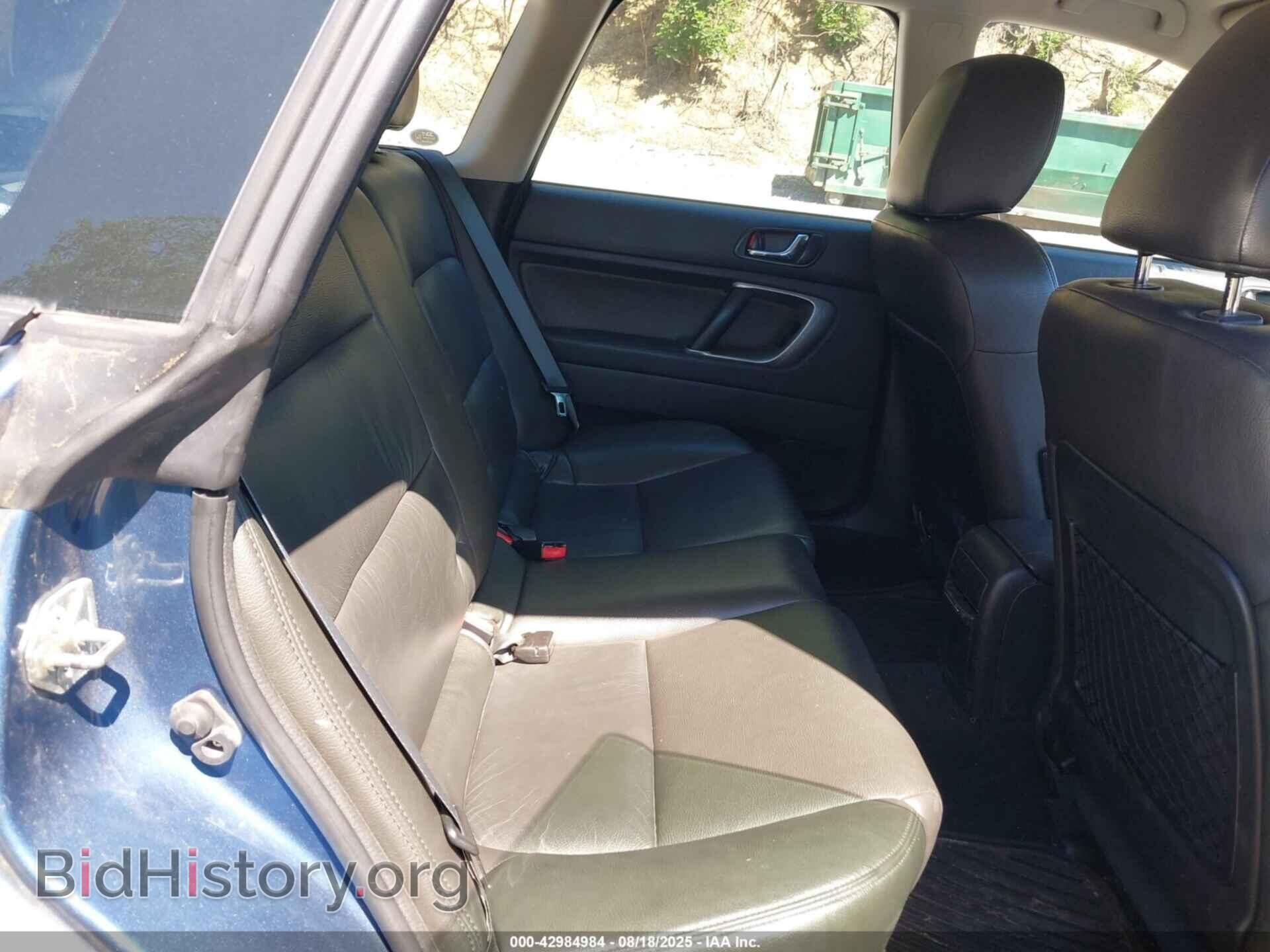 2008 SUBARU OUTBACK - VIN: 4S4BP61CX86358419 - Фото 8