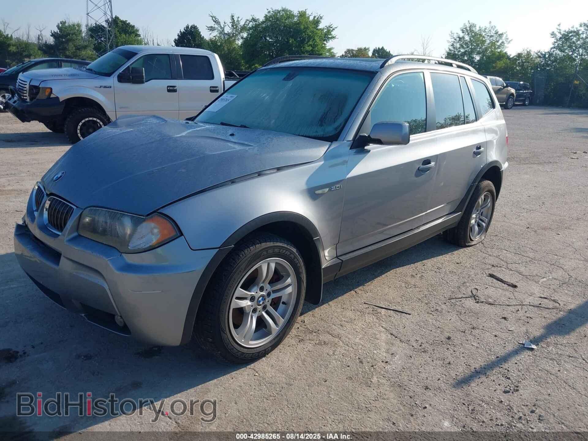 2006 BMW X3 - VIN: WBXPA93476WD28672 - Фото 2