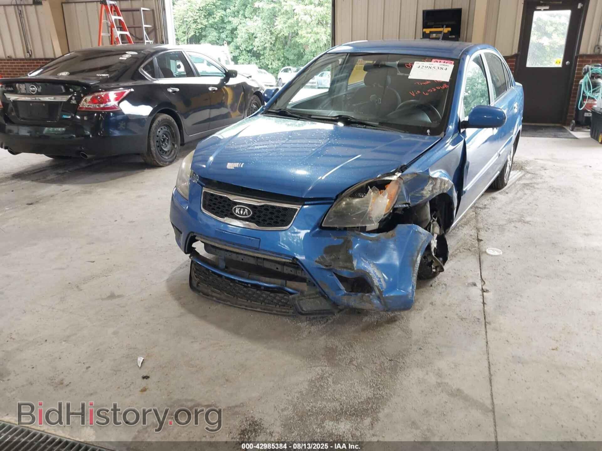 2010 KIA RIO - VIN: KNADH4A37A6652068 - Фото 2