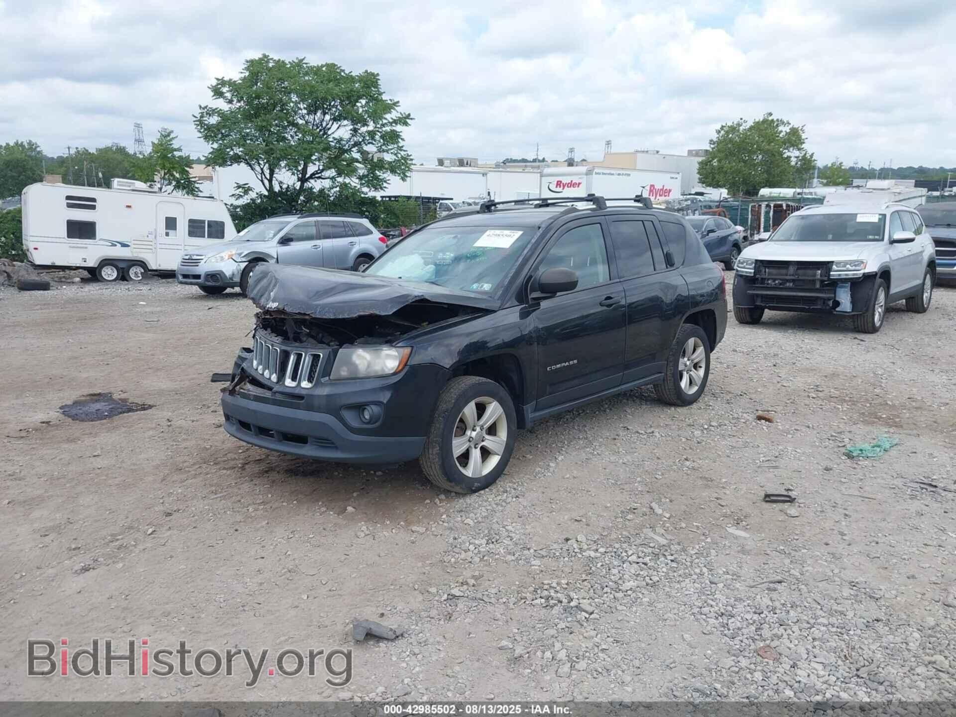 2014 JEEP COMPASS - VIN: 1C4NJDBB5ED897728 - Фото 2