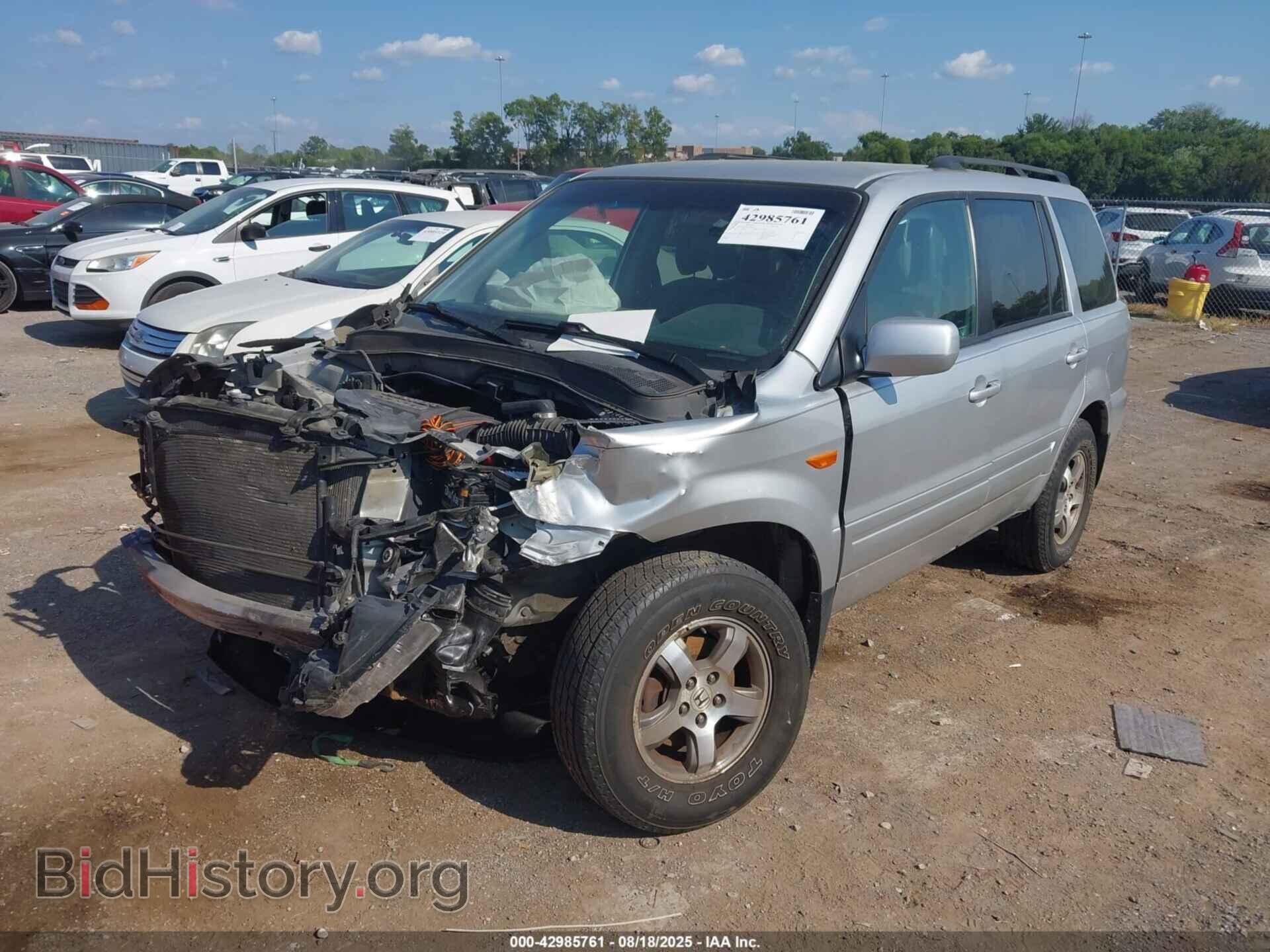 2007 HONDA PILOT - VIN: 5FNYF18467B018836 - Фото 2