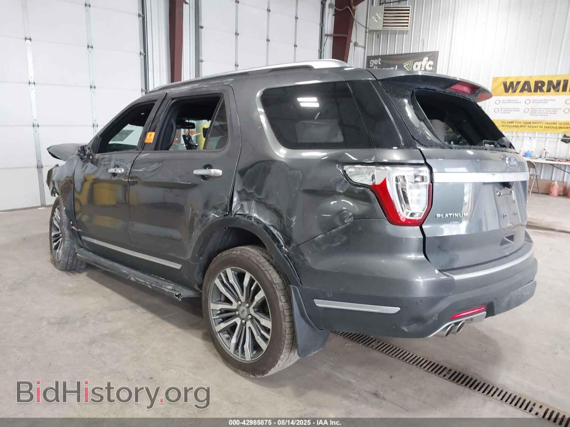 2018 FORD EXPLORER - VIN: 1FM5K8HT6JGB65598 - Photo 3