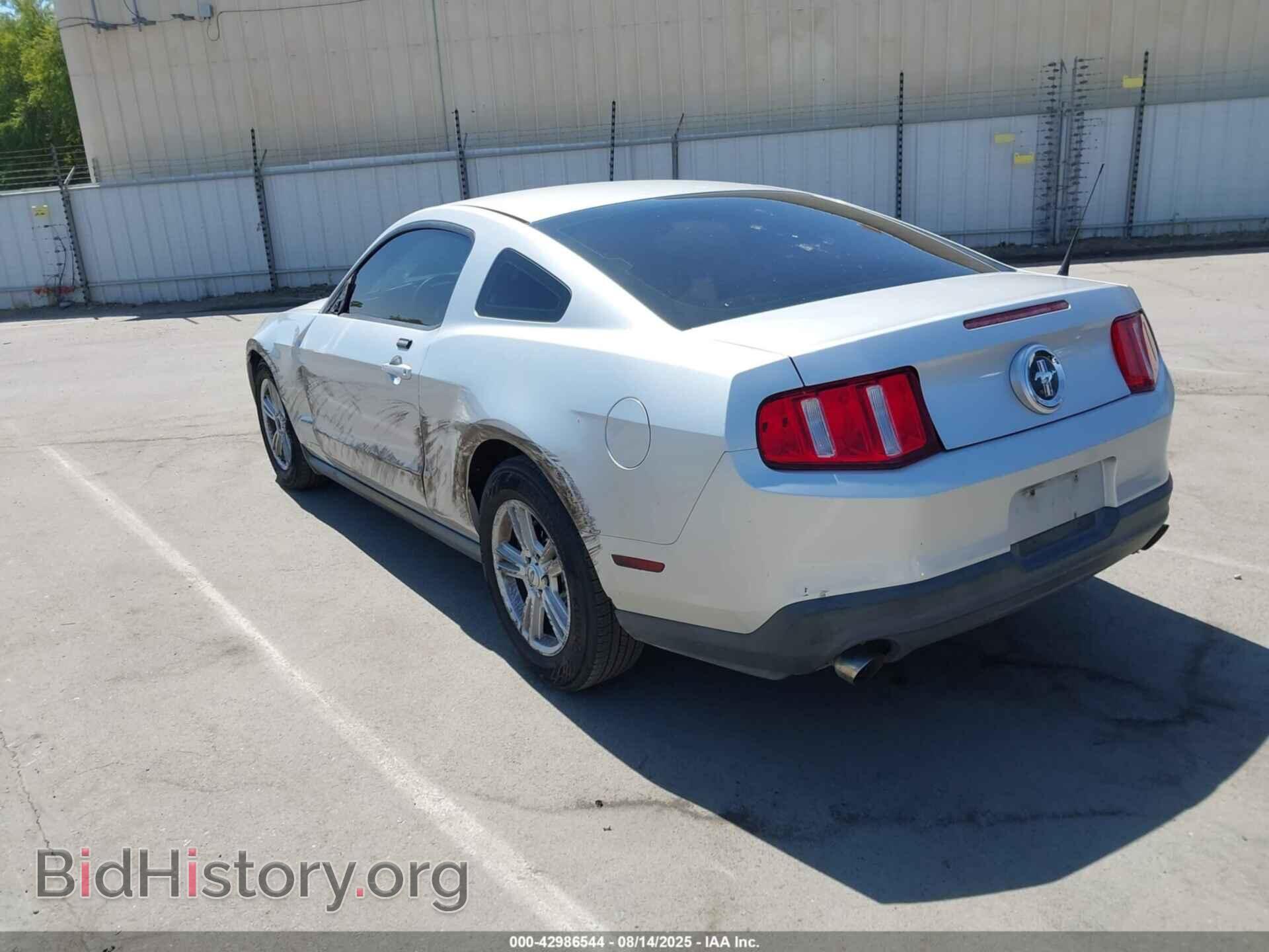 2012 FORD MUSTANG - VIN: 1ZVBP8AM7C5279021 - Фото 3