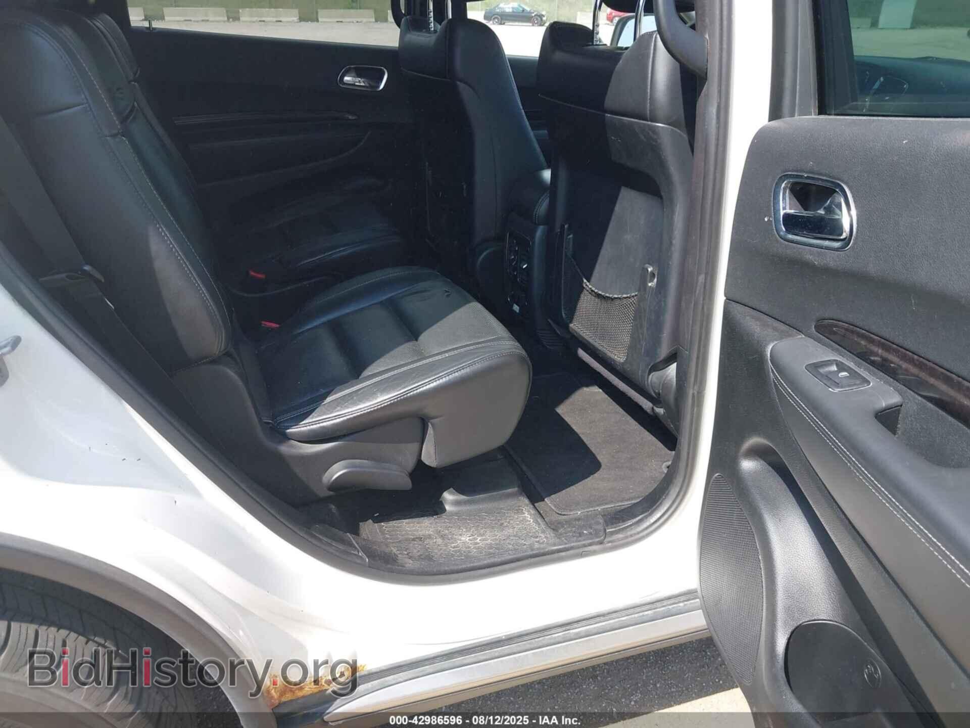 2012 DODGE DURANGO - VIN: 1C4RDJEG6CC336987 - Фото 8