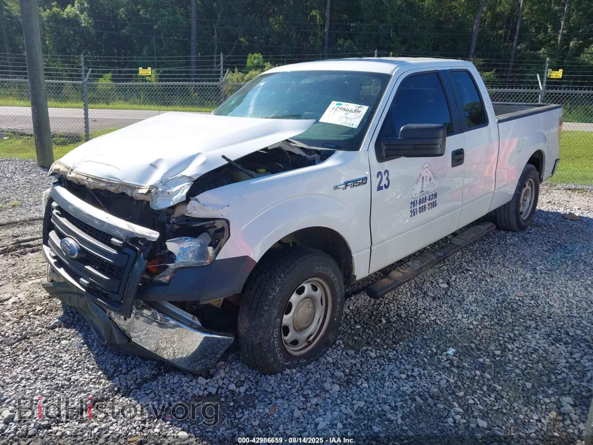 2014 FORD F-150 - VIN: 1FTFX1CF0EKF56025 - Фото 2