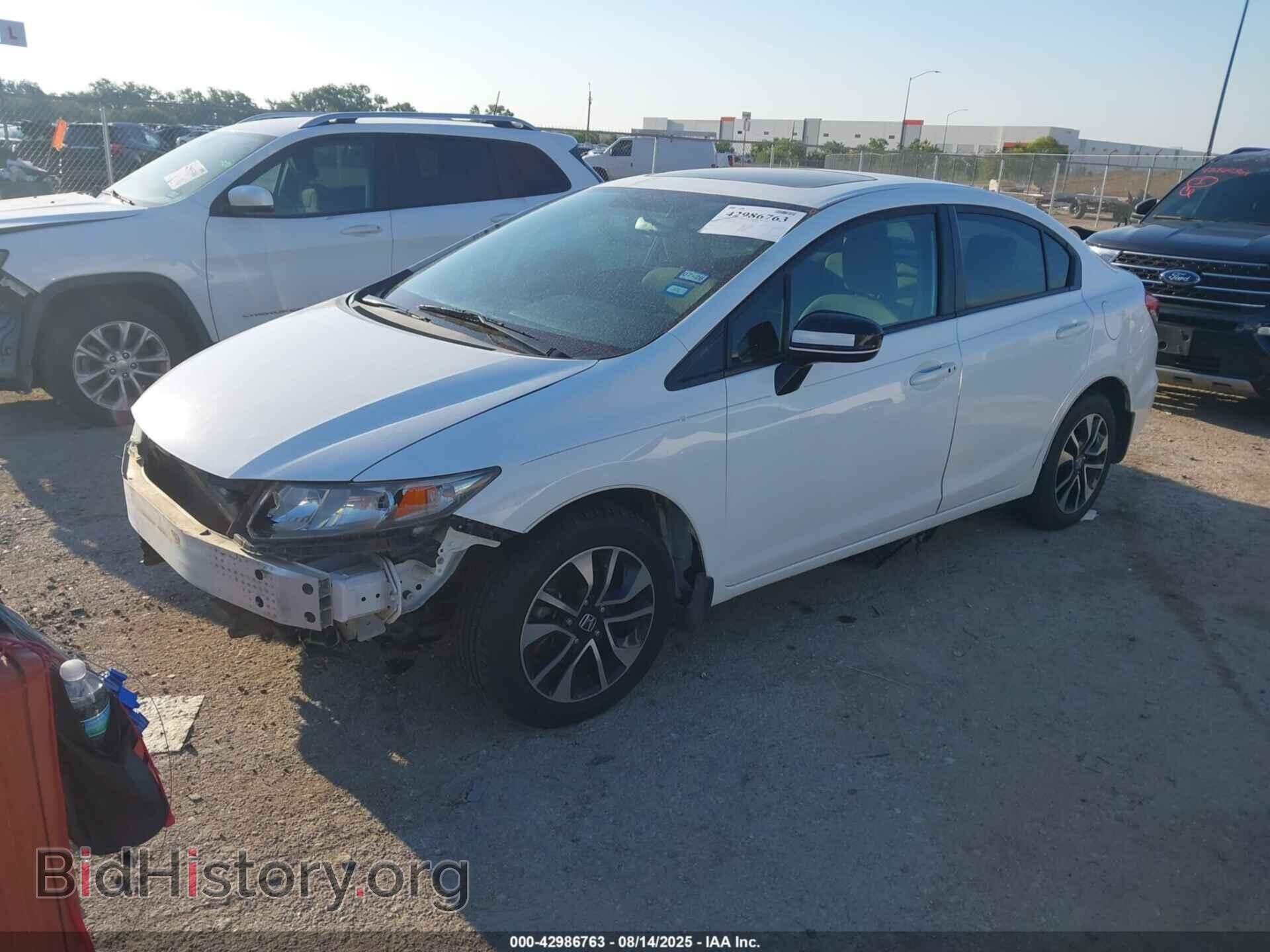 2014 HONDA CIVIC - VIN: 19XFB2F80EE033995 - Фото 2