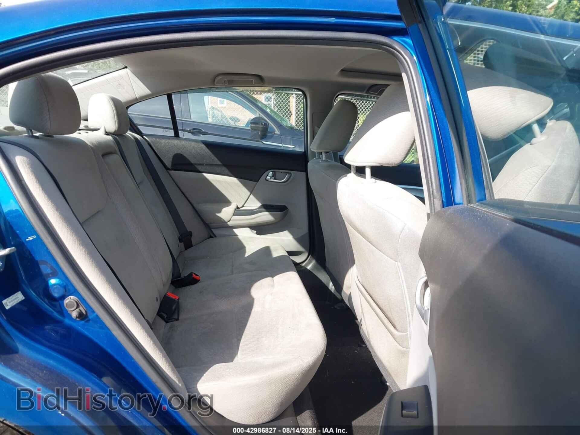 2013 HONDA CIVIC - VIN: 19XFB2F89DE082496 - Фото 8