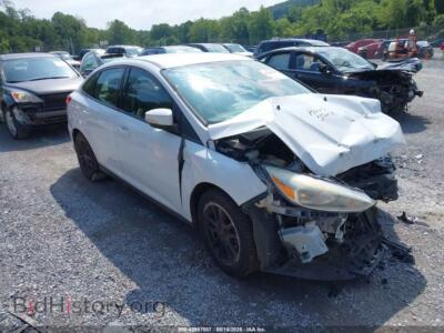 2017 Ford FOCUS SE, white — VIN 1FADP3FE7HL289315, IAAI