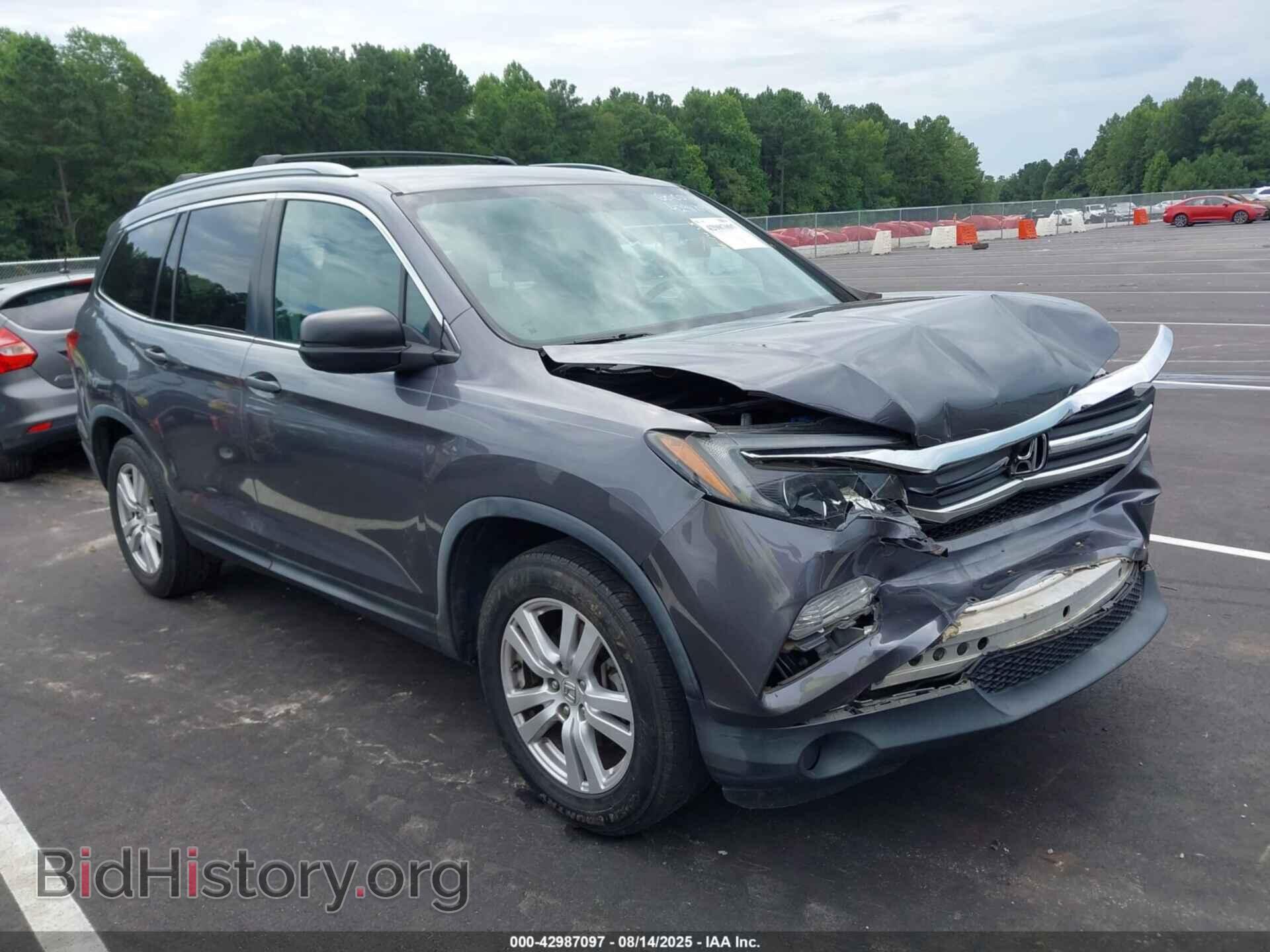 Photo 5FNYF5H19GB021047 - HONDA PILOT 2016