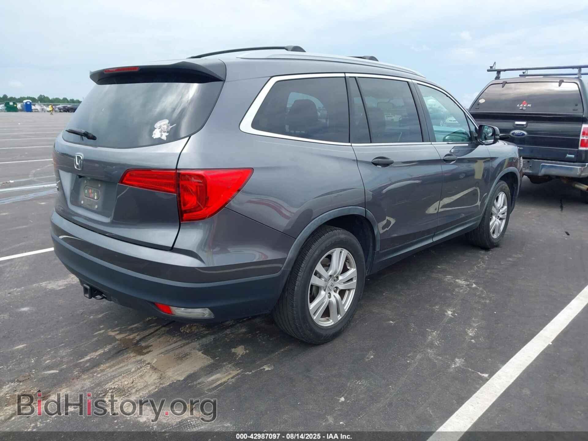 2016 HONDA PILOT - VIN: 5FNYF5H19GB021047 - Фото 4