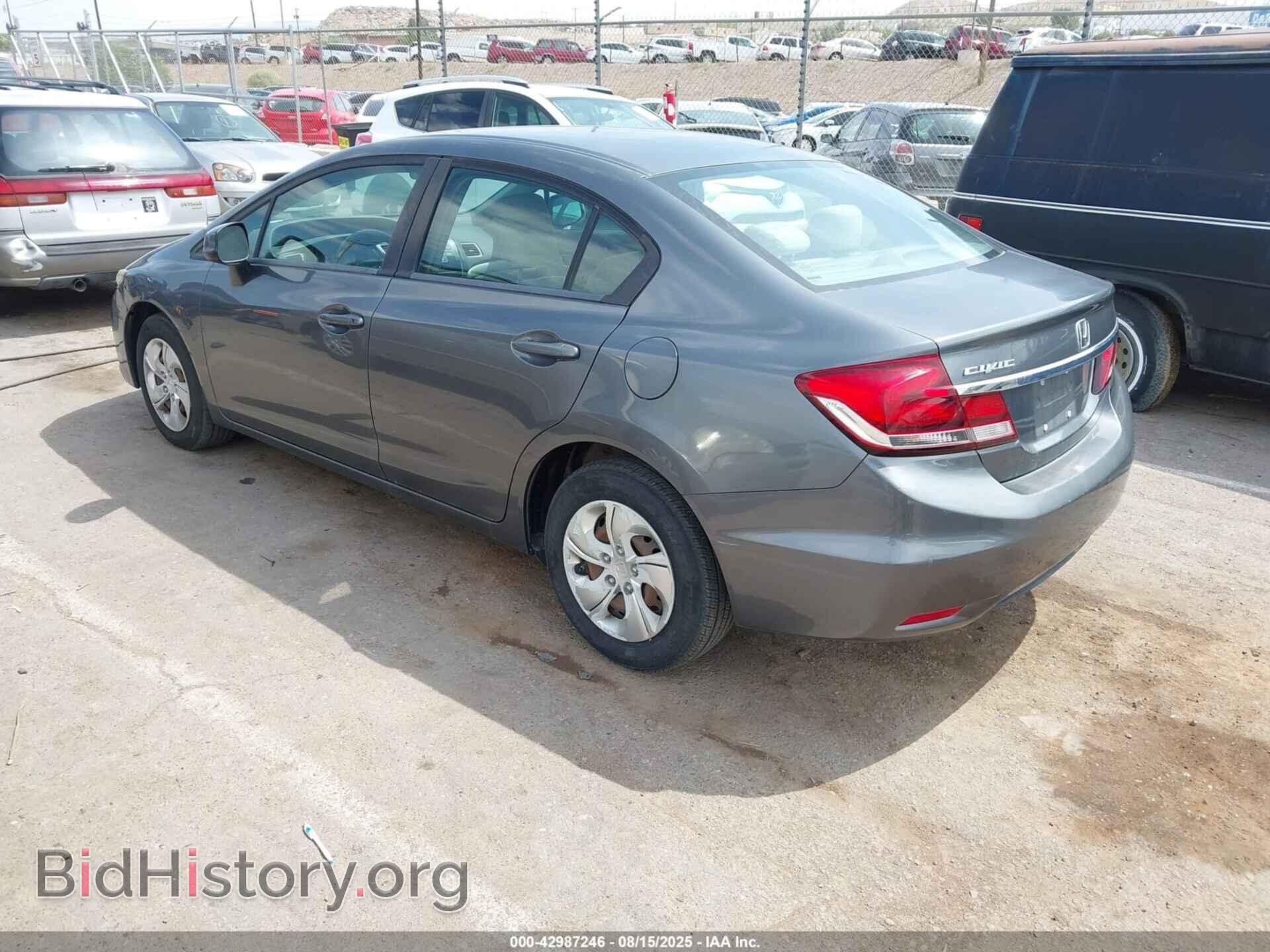 2013 HONDA CIVIC - VIN: 19XFB2F54DE088762 - Фото 3