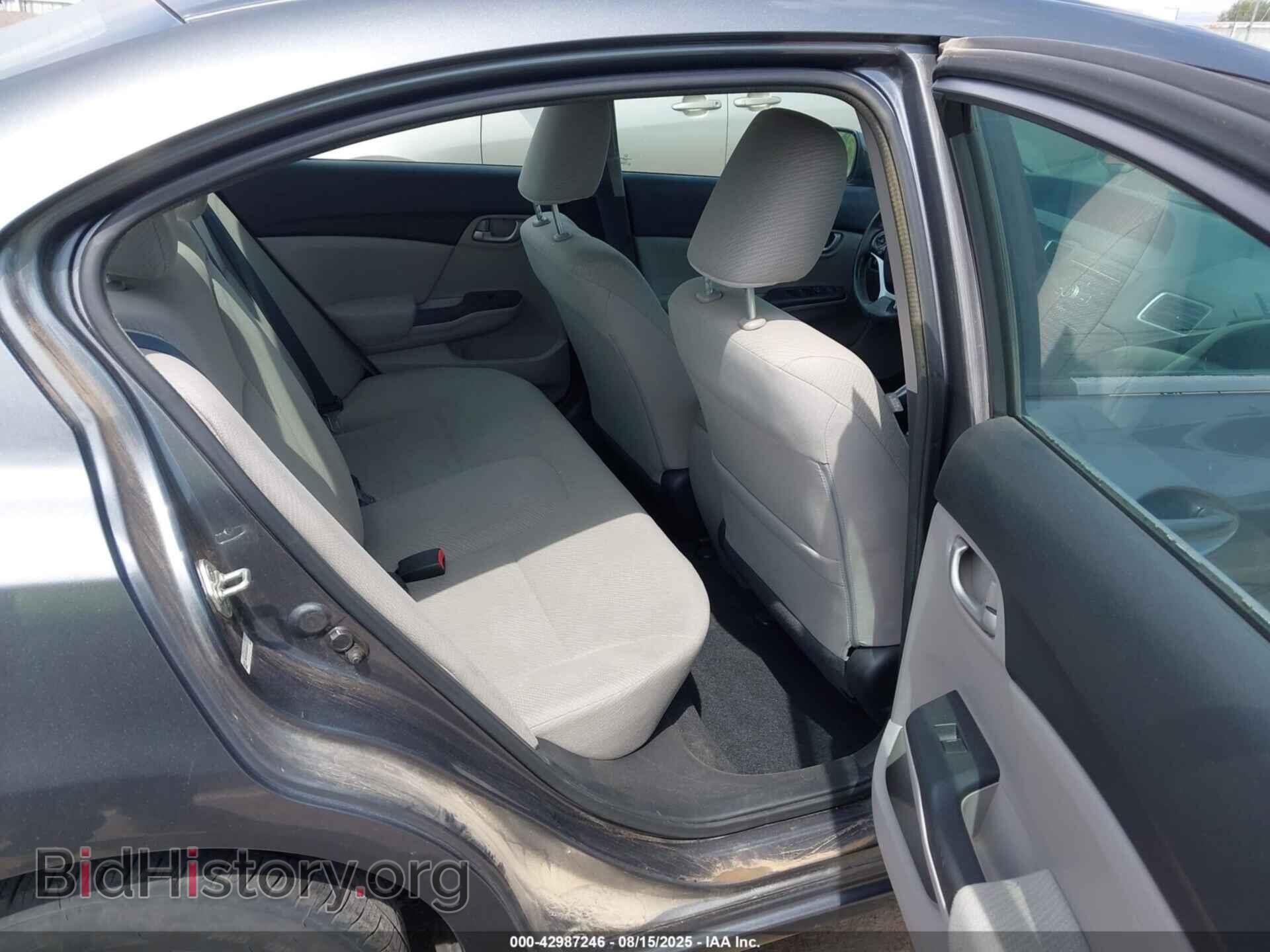 2013 HONDA CIVIC - VIN: 19XFB2F54DE088762 - Фото 8
