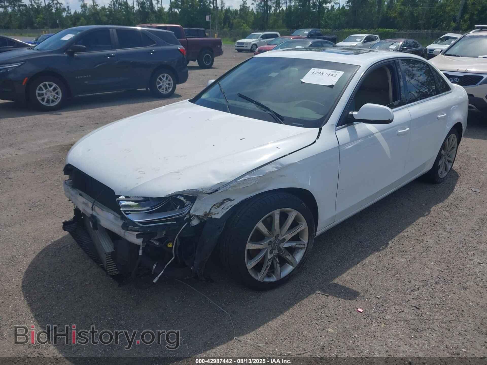 2013 AUDI A4 - VIN: WAUFFAFL5DN045294 - Фото 2