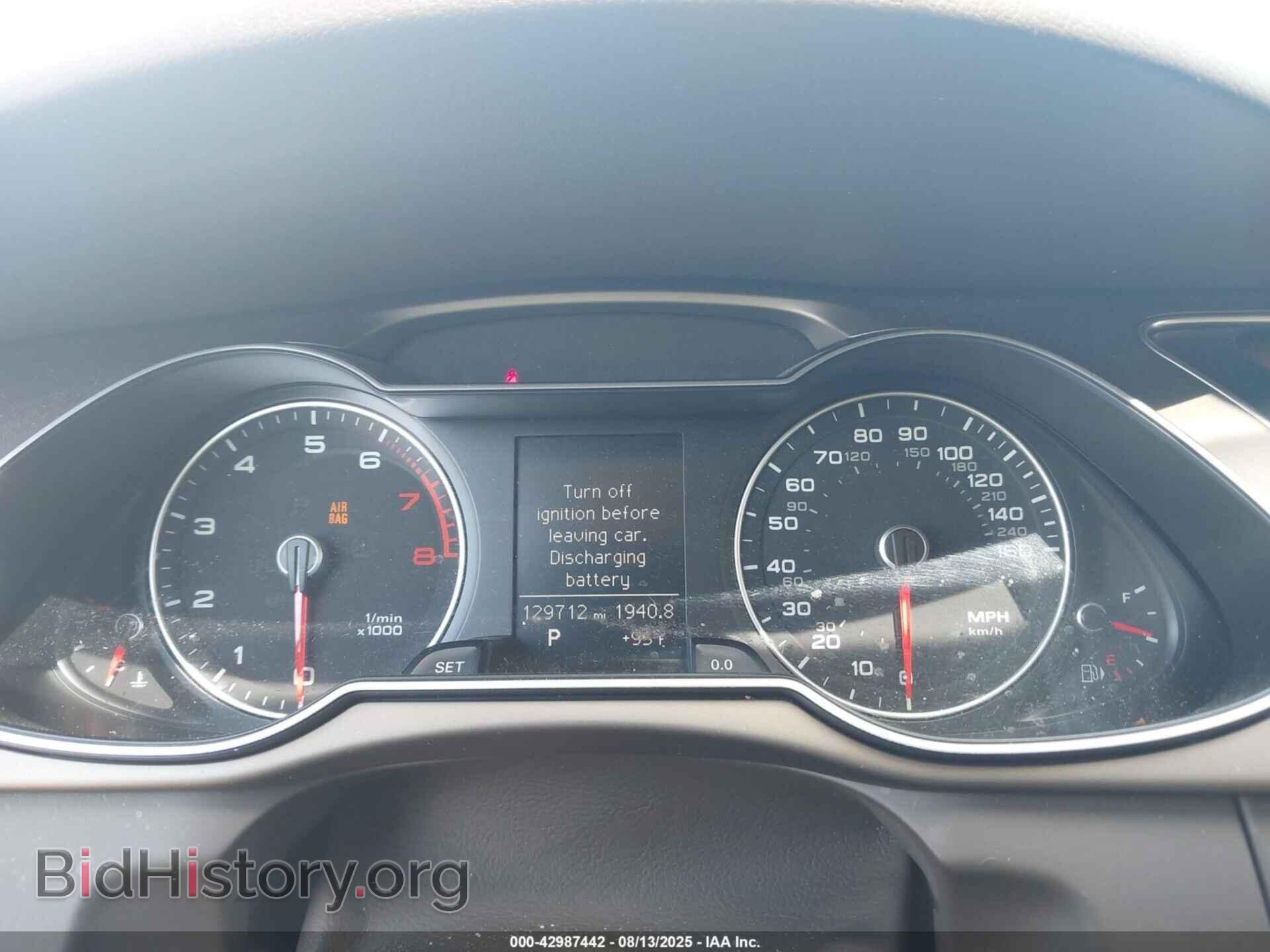 2013 AUDI A4 - VIN: WAUFFAFL5DN045294 - Фото 7