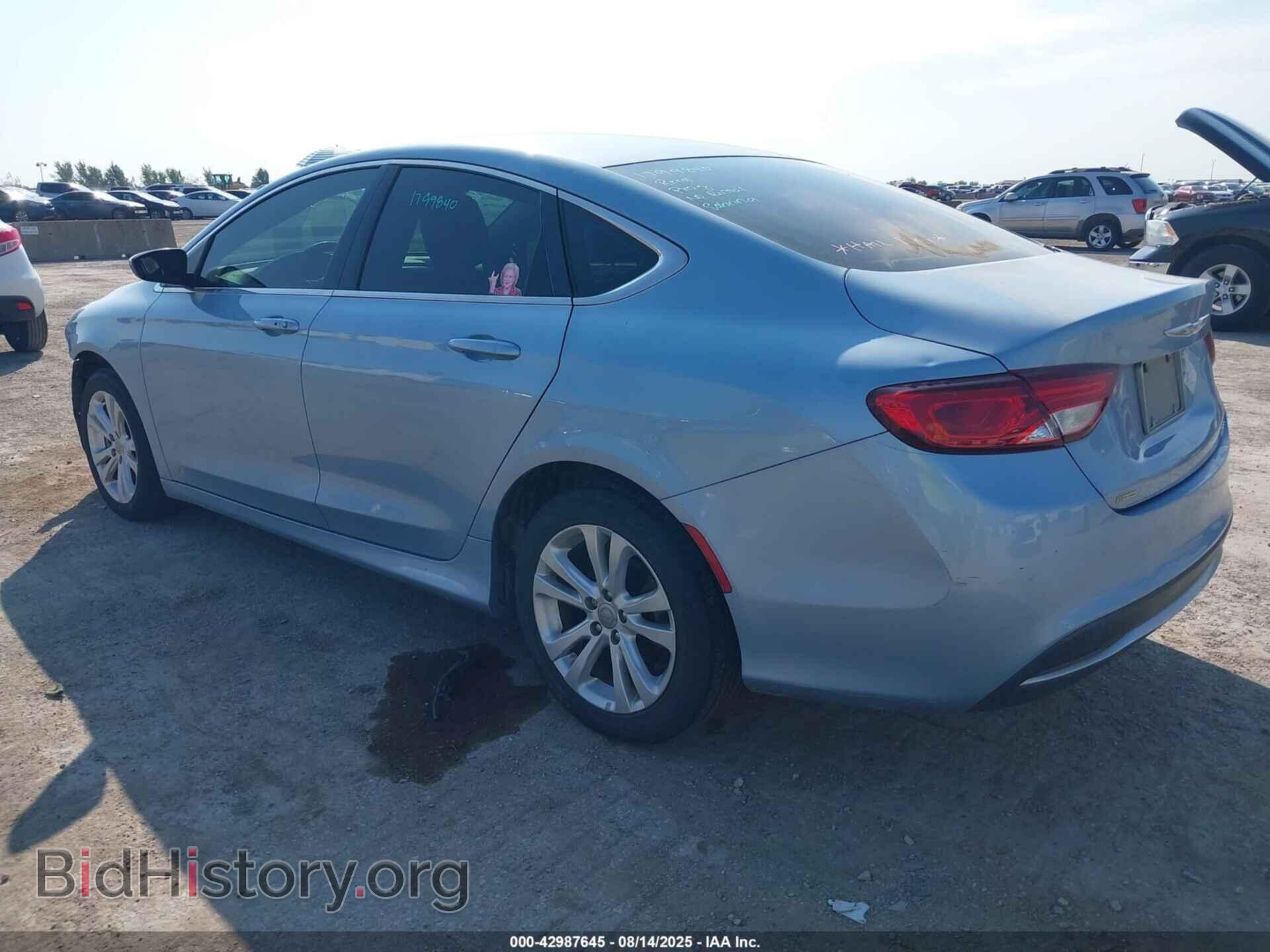2015 CHRYSLER 200 - VIN: 1C3CCCAB1FN742882 - Фото 3