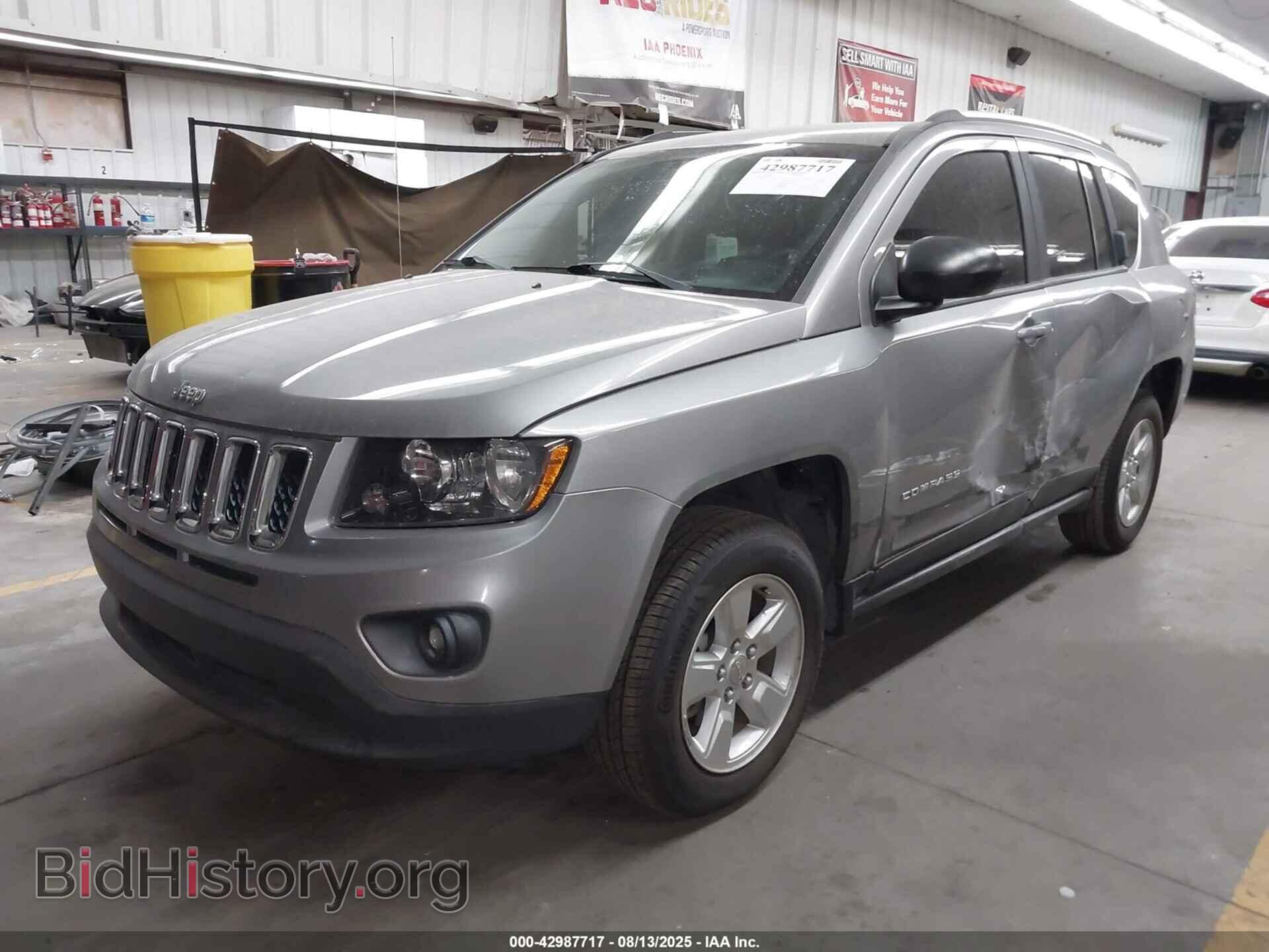 2016 JEEP COMPASS - VIN: 1C4NJCBA2GD763098 - Фото 2