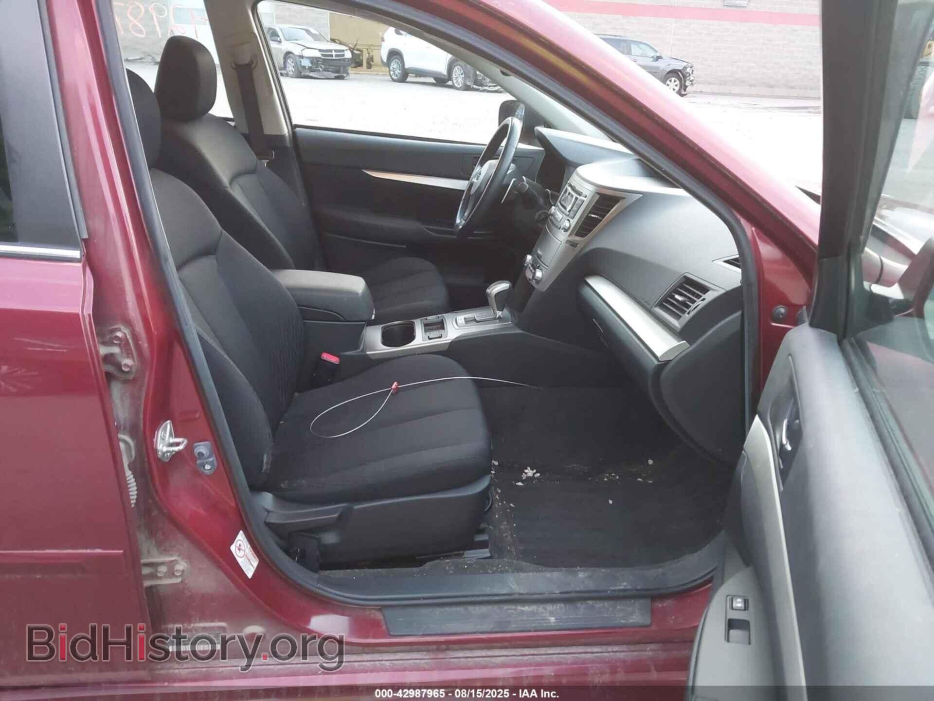 2012 SUBARU LEGACY - VIN: 4S3BMBC68C3014515 - Фото 5