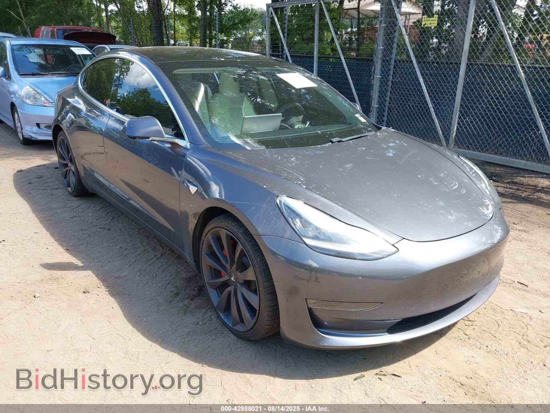 Photo 5YJ3E1EC2LF736371 - TESLA MODEL 3 2020