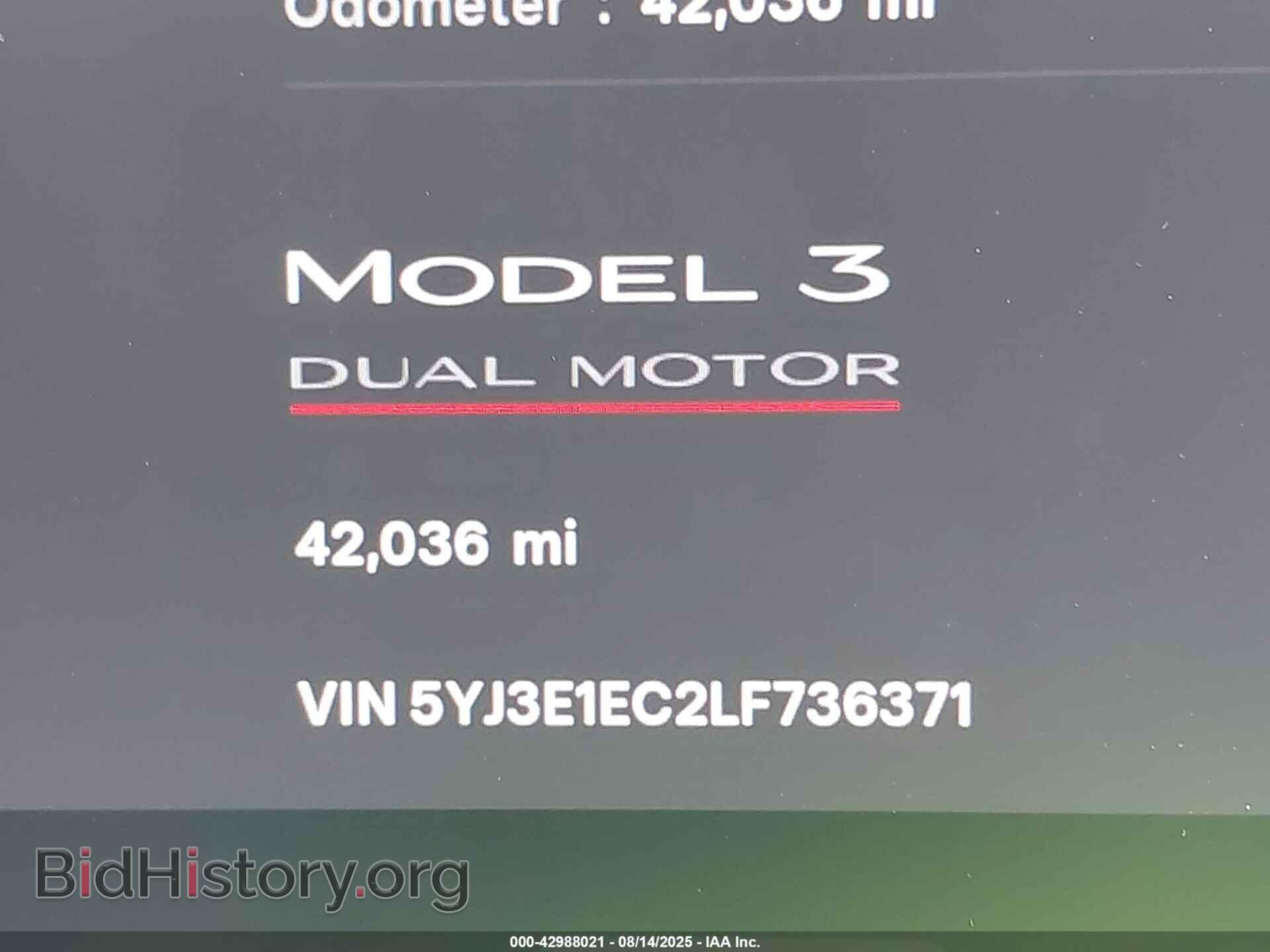 2020 TESLA MODEL 3 - VIN: 5YJ3E1EC2LF736371 - Фото 7