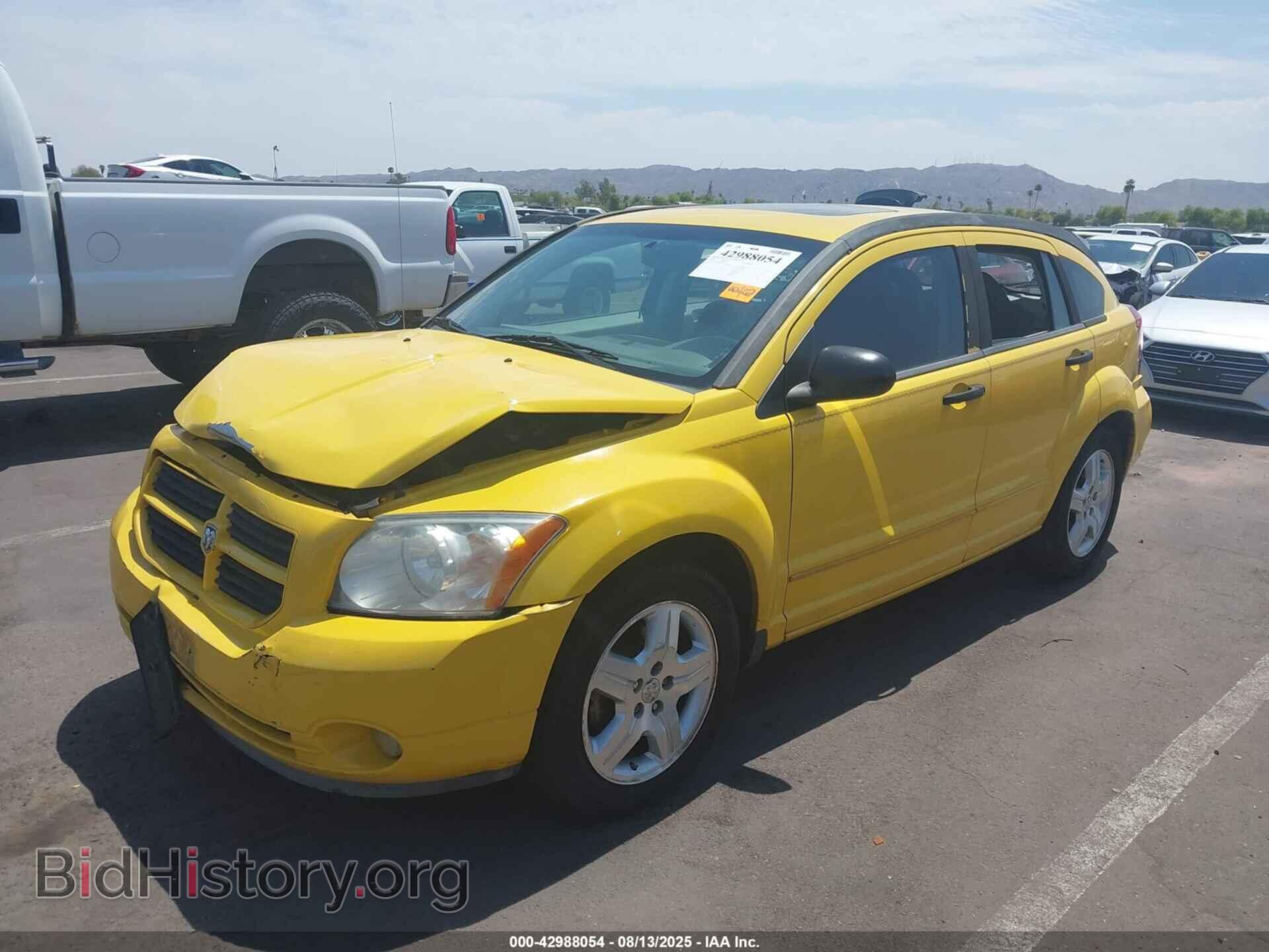 2007 DODGE CALIBER - VIN: 1B3HB48B77D562573 - Фото 2