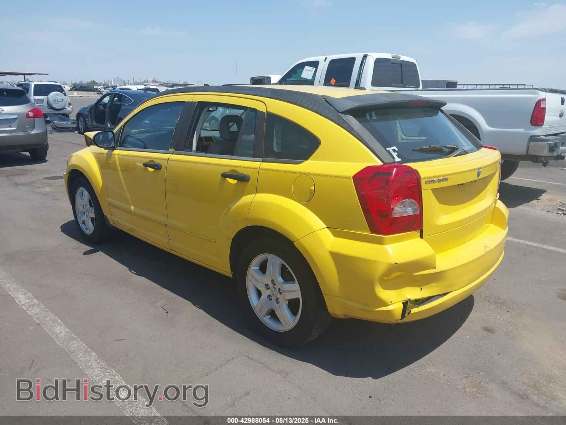 2007 DODGE CALIBER - VIN: 1B3HB48B77D562573 - Фото 3
