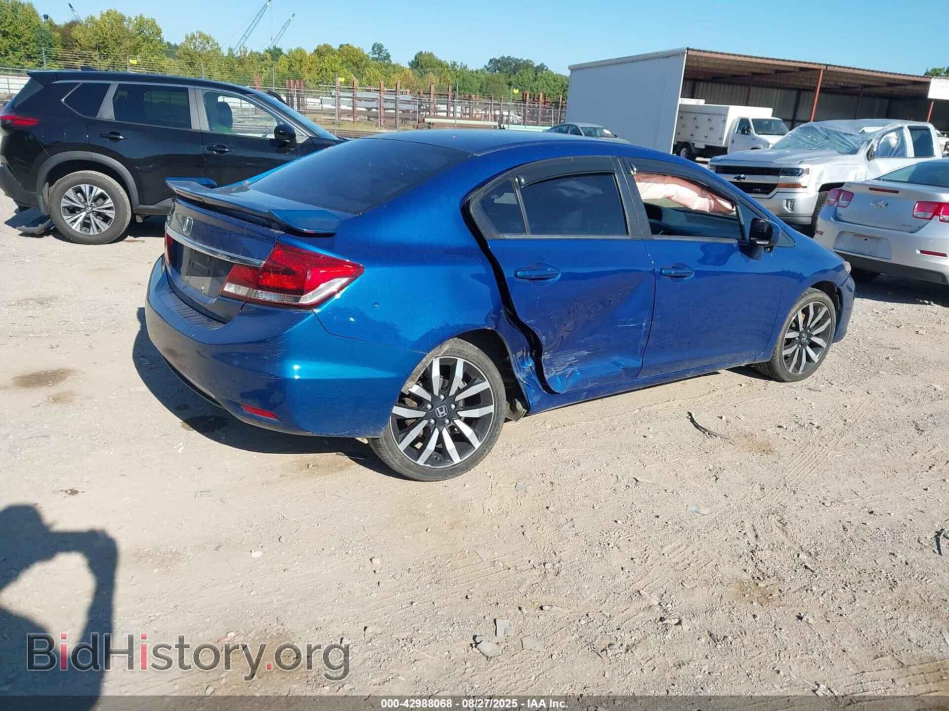 2015 HONDA CIVIC - VIN: 19XFB2F94FE042208 - Фото 4