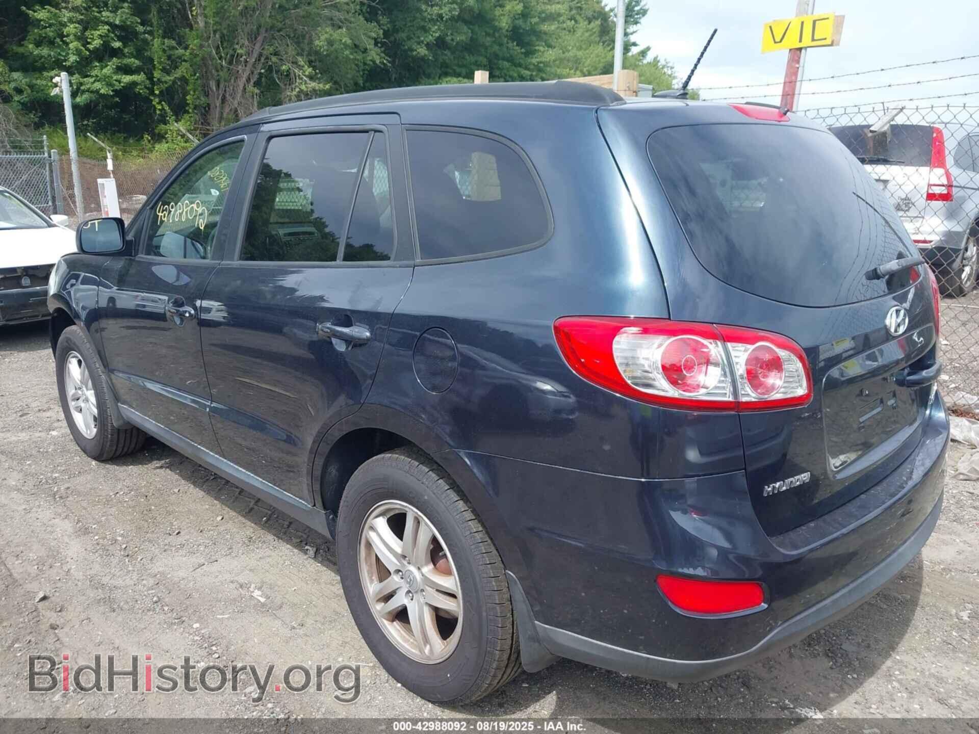 2010 HYUNDAI SANTA FE - VIN: 5NMSGDAB8AH406590 - Фото 3