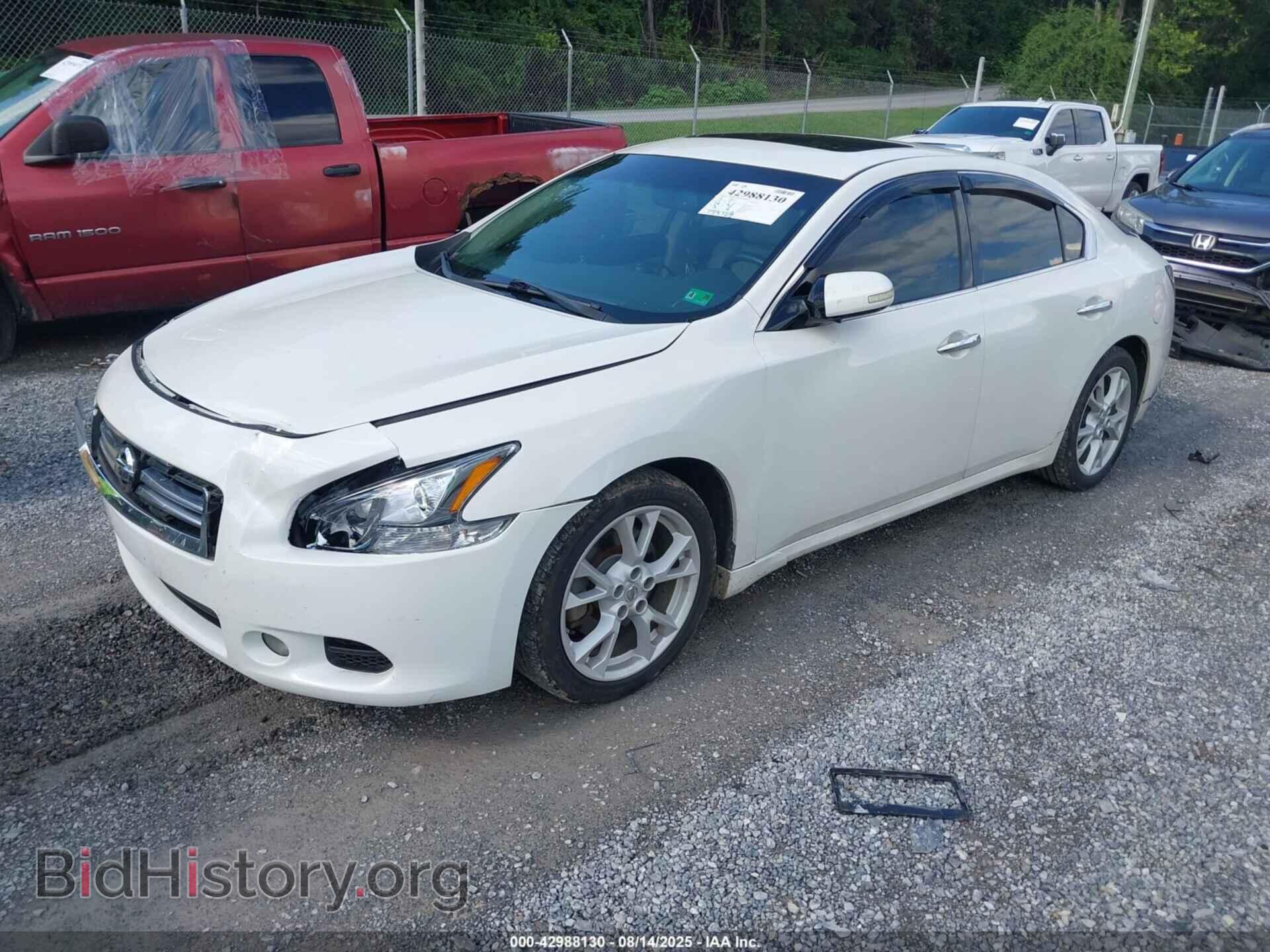 2013 NISSAN MAXIMA - VIN: 1N4AA5AP1DC838557 - Фото 2