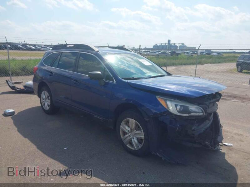 2015 Subaru OUTBACK 2.5I (VIN 4S4BSBAC4F3298532) — photo 1 of 16, IAAI, damage: front & rear