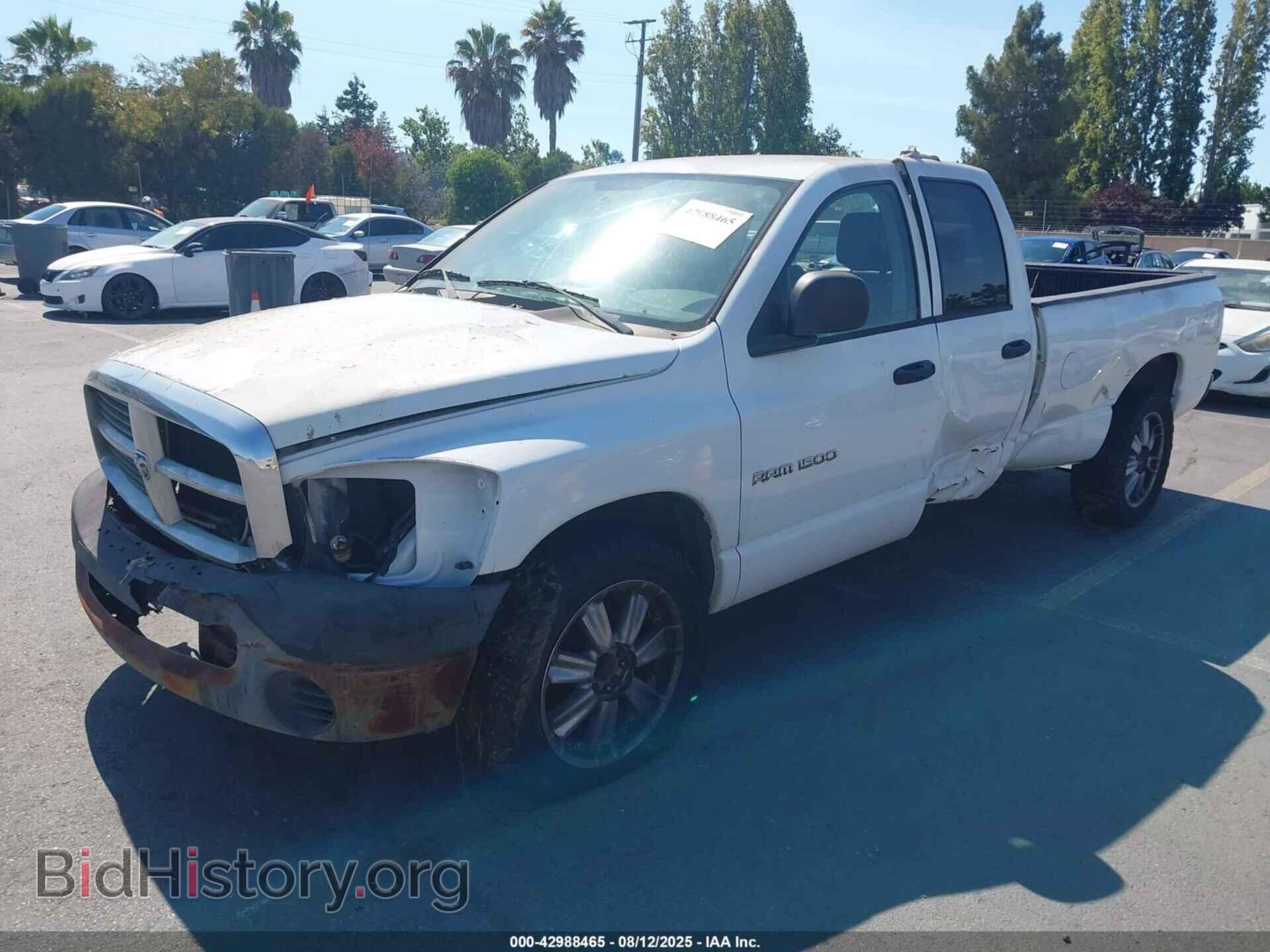 2006 DODGE RAM 1500 - VIN: 1D7HA18N76J197330 - Фото 2
