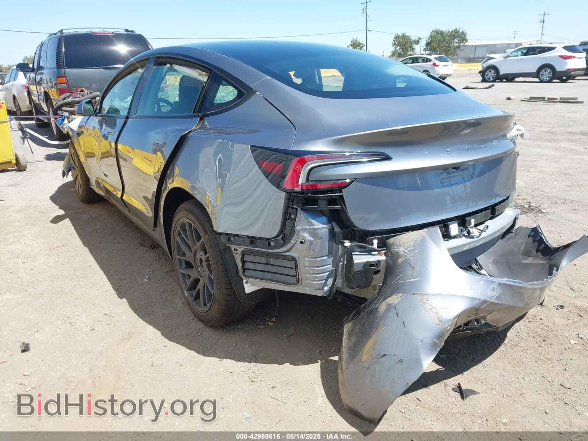 2025 TESLA MODEL 3 - VIN: 5YJ3E1EA9SF918372 - Фото 3