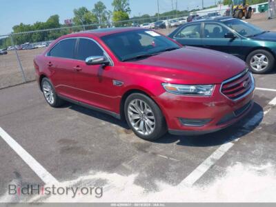 2013 Ford TAURUS Limited, red — VIN 1FAHP2F86DG112330, IAAI