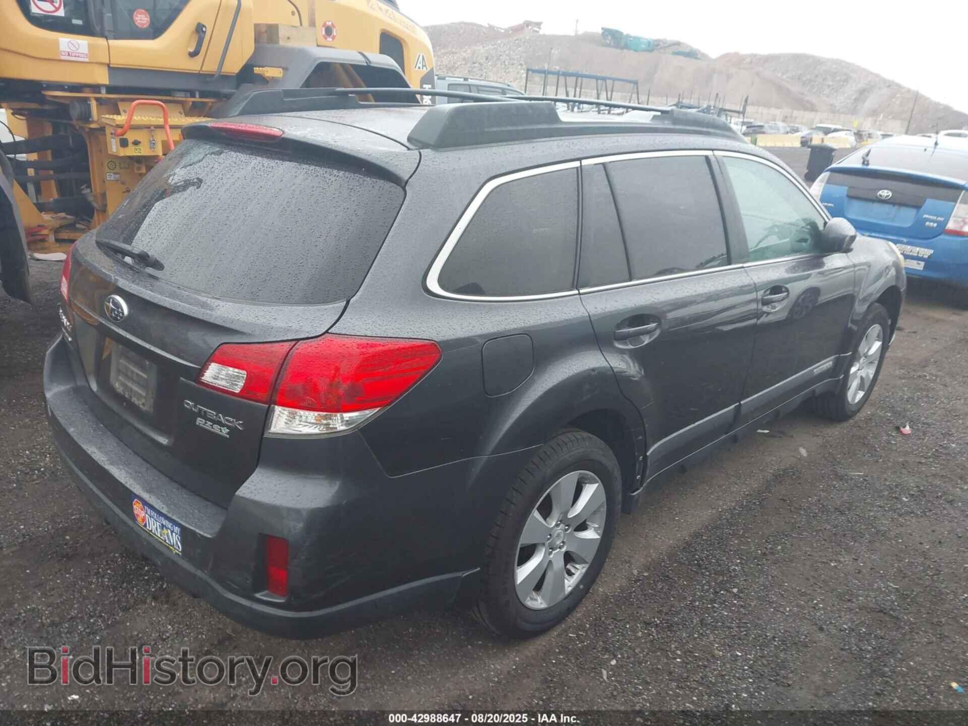 2011 SUBARU OUTBACK - VIN: 4S4BRBCC5B3400102 - Фото 4