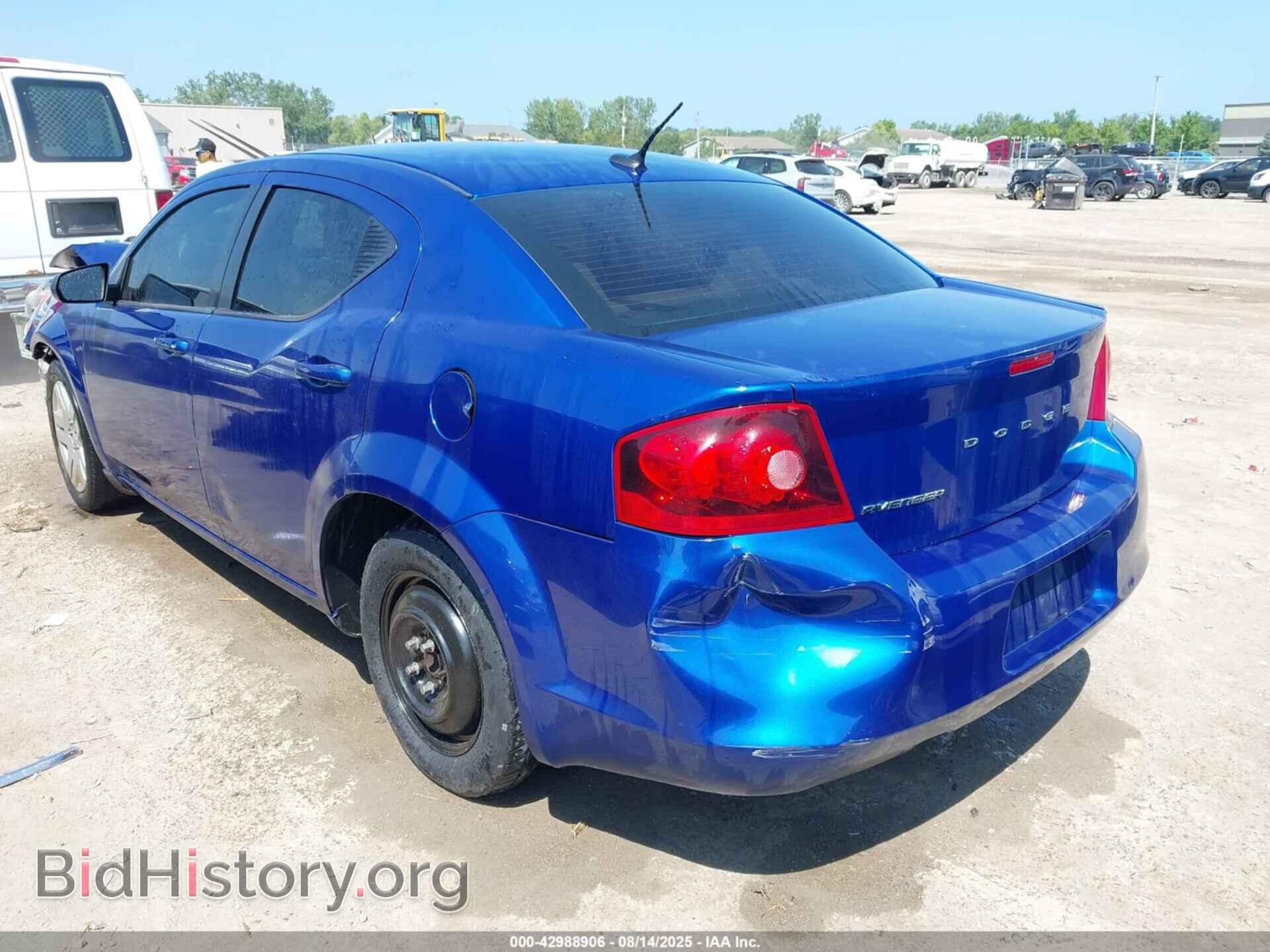 2012 DODGE AVENGER - VIN: 1C3CDZAB3CN231749 - Photo 3
